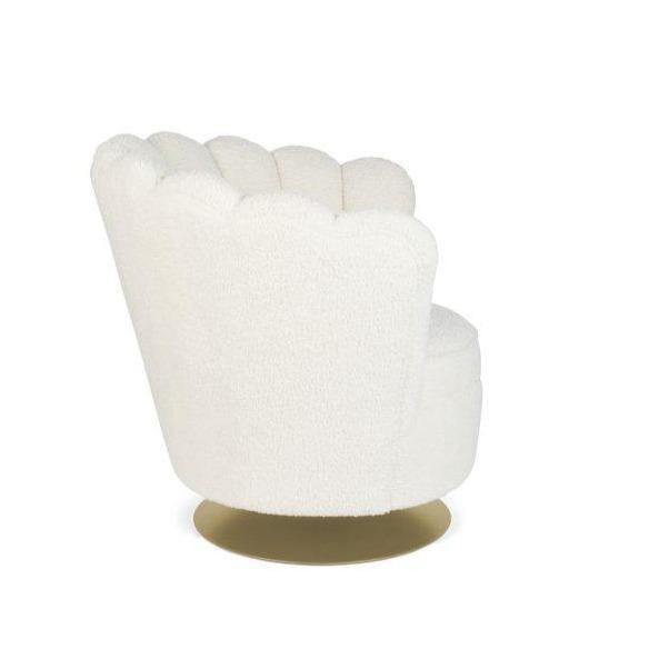 Fotel MOTHER OF ALL SHELLS TEDDY jasny beżowy Bold Monkey Eye on Design