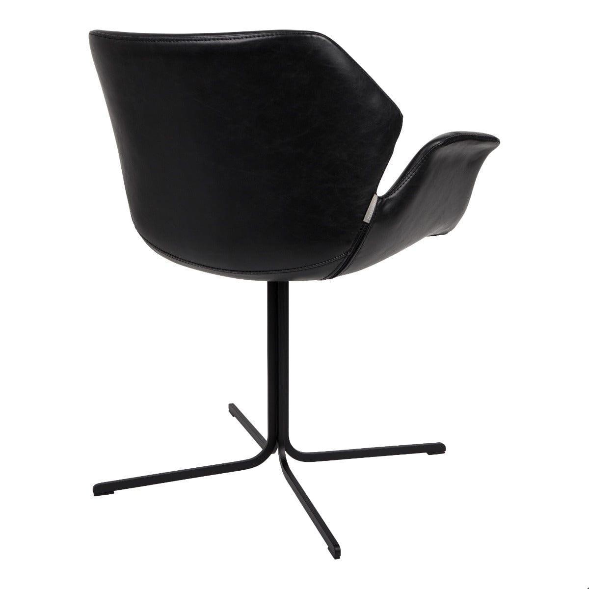 Fotel NIKKI czarny Zuiver Eye on Design