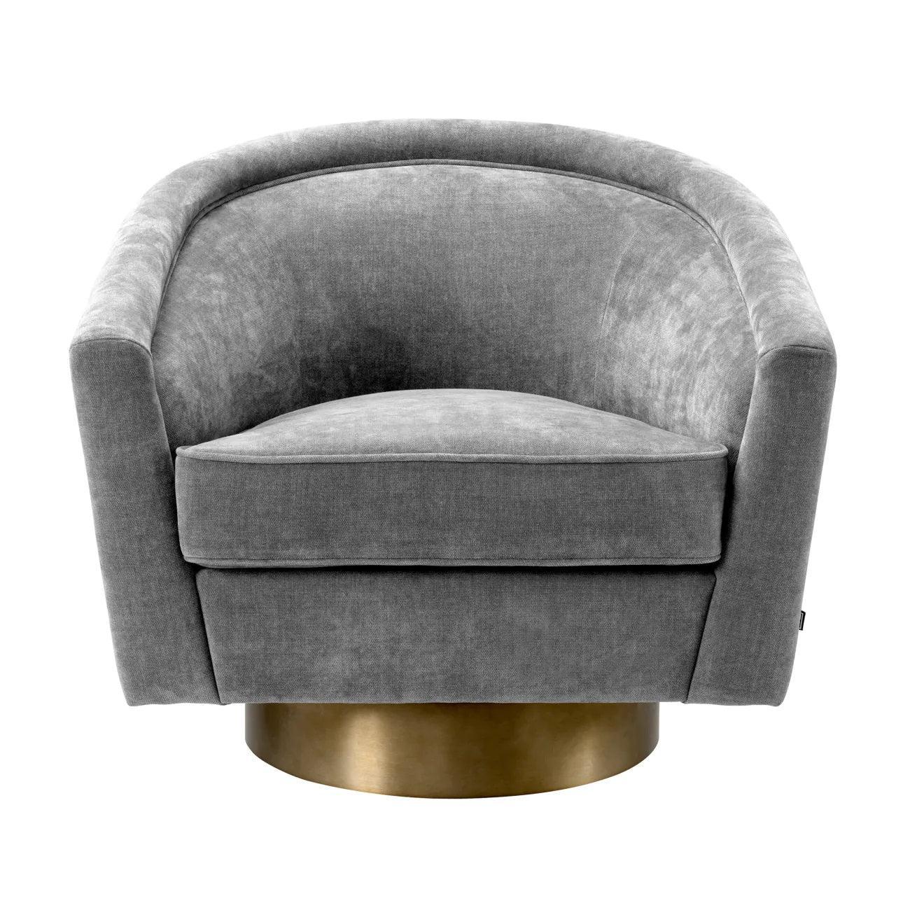 Fotel obrotowy CATENE szary Eichholtz Eye on Design