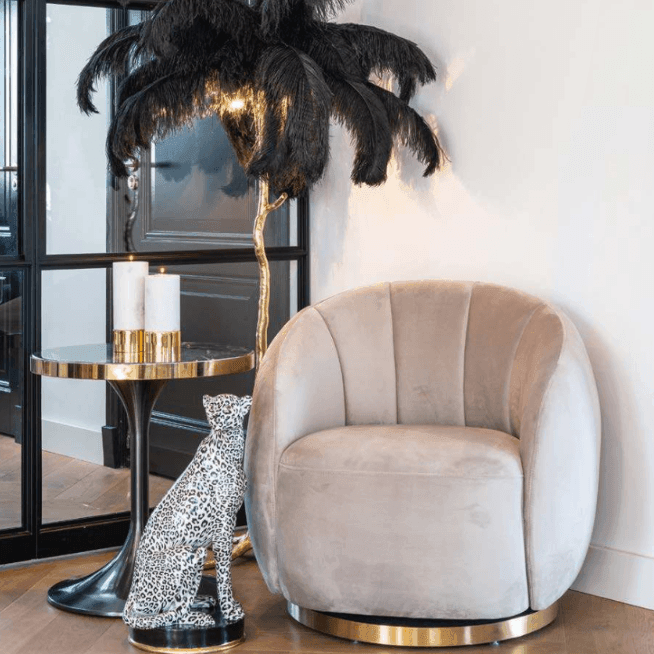 Fotel obrotowy JAGO beżowy Richmond Interiors Eye on Design