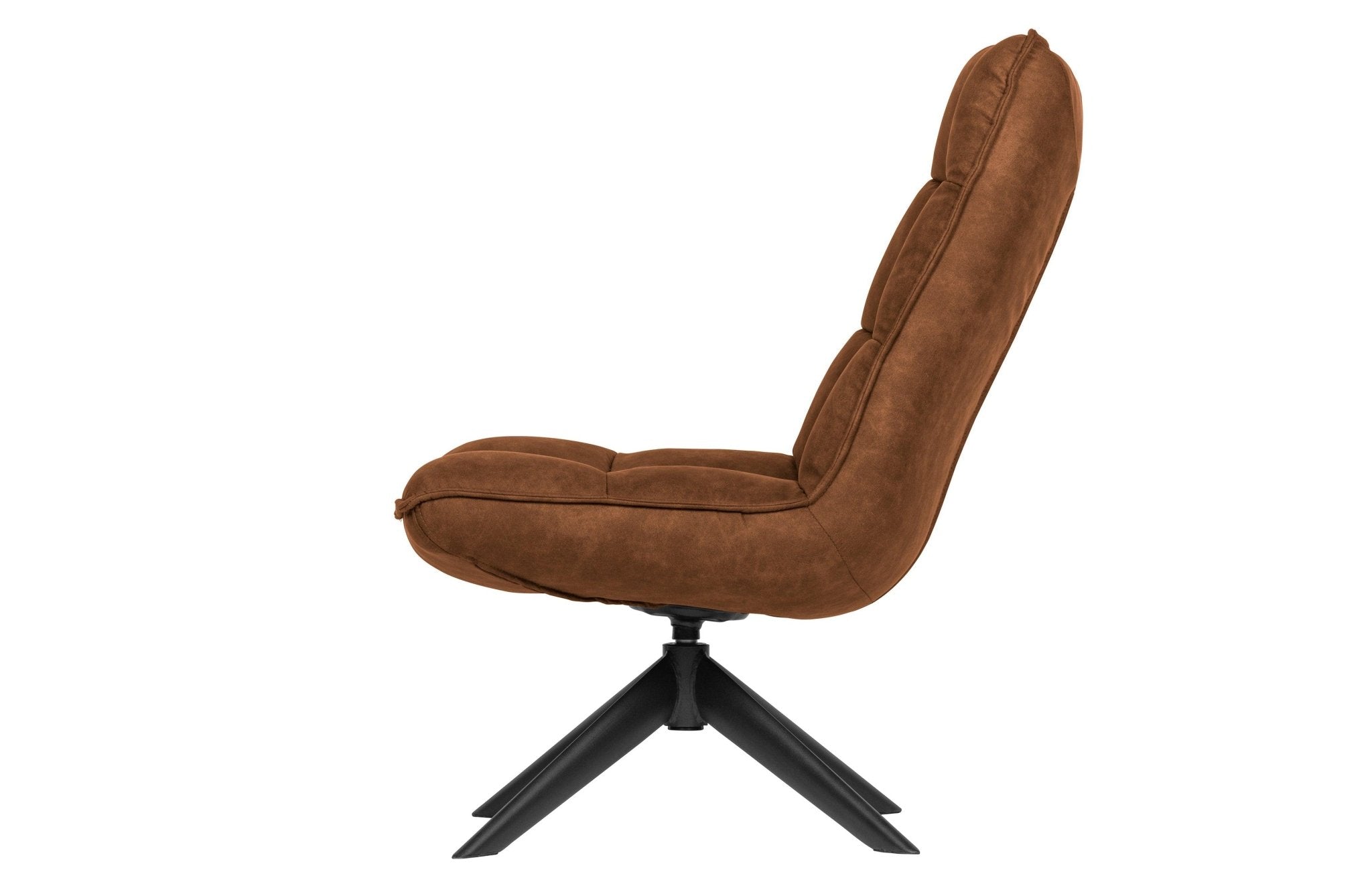 Fotel obrotowy JOUKE brązowy Woood Eye on Design