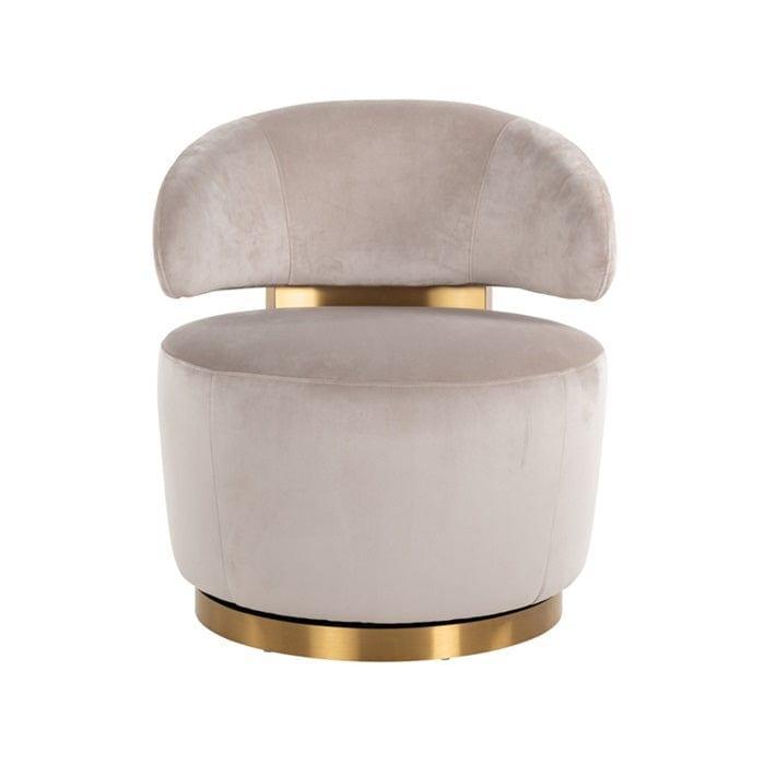 Fotel obrotowy MAXIME beżowy Richmond Interiors Eye on Design