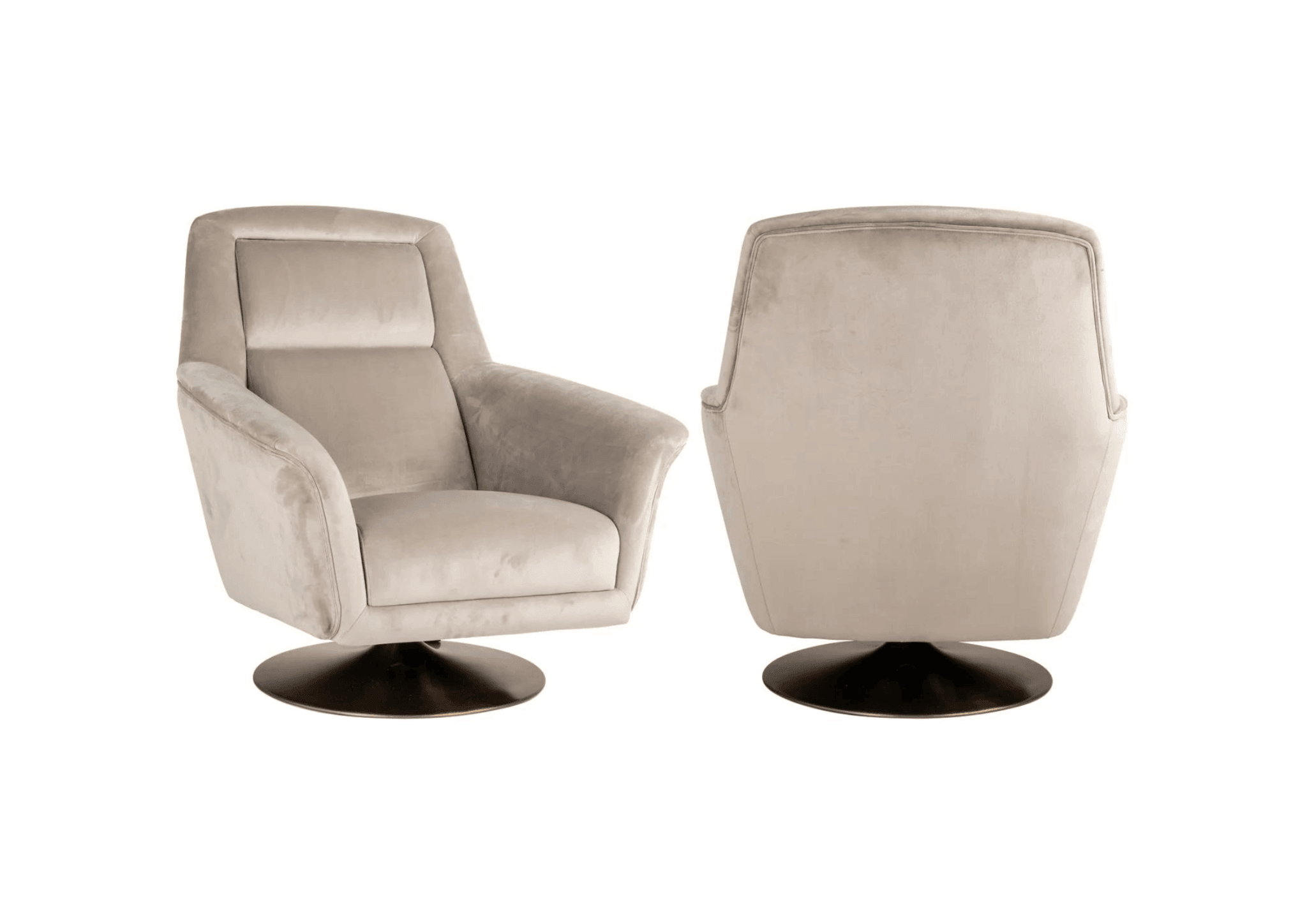 Fotel obrotowy NORA beżowy Richmond Interiors Eye on Design