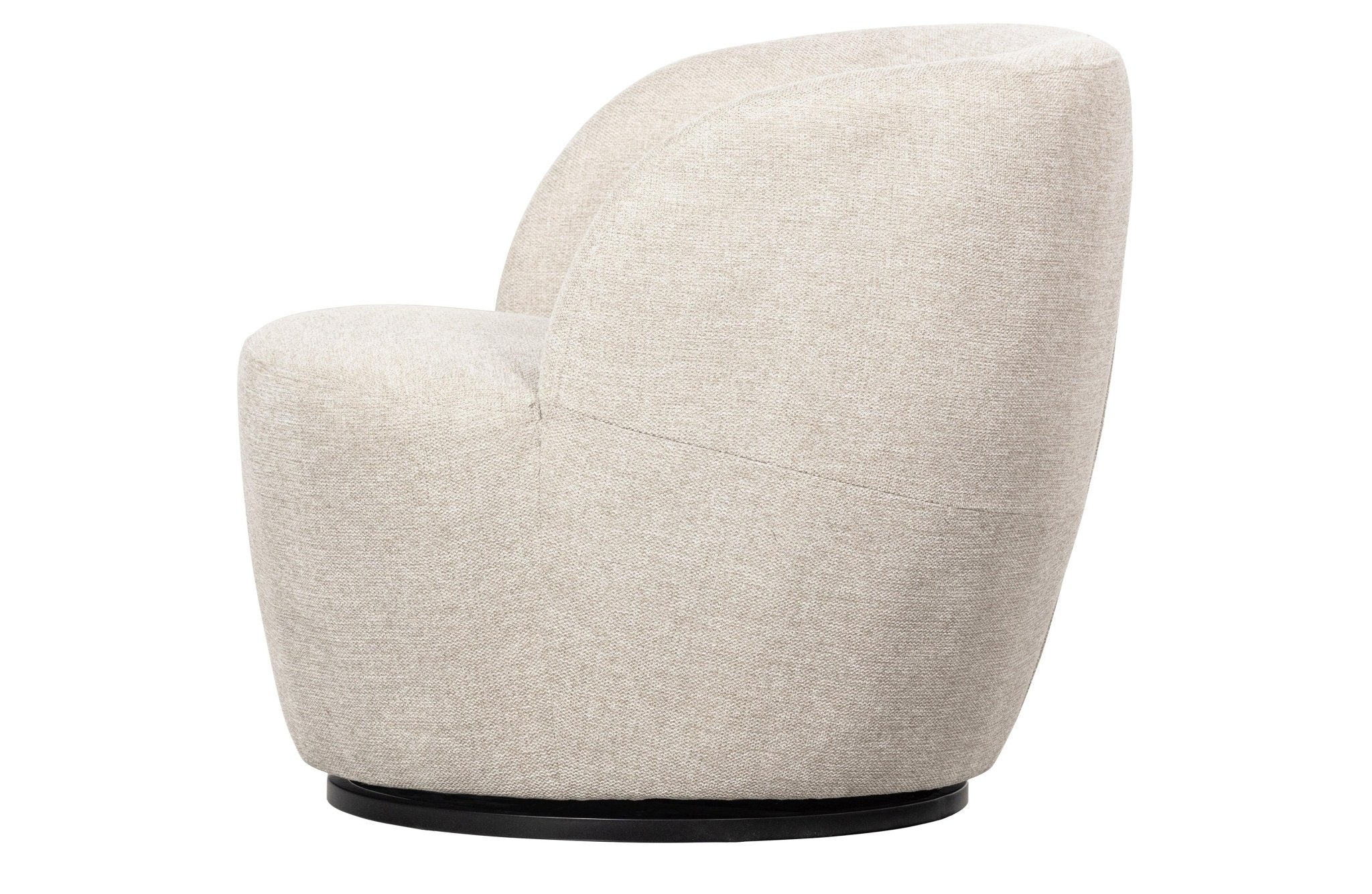 Fotel obrotowy SERRA kremowy Woood Exclusive Eye on Design