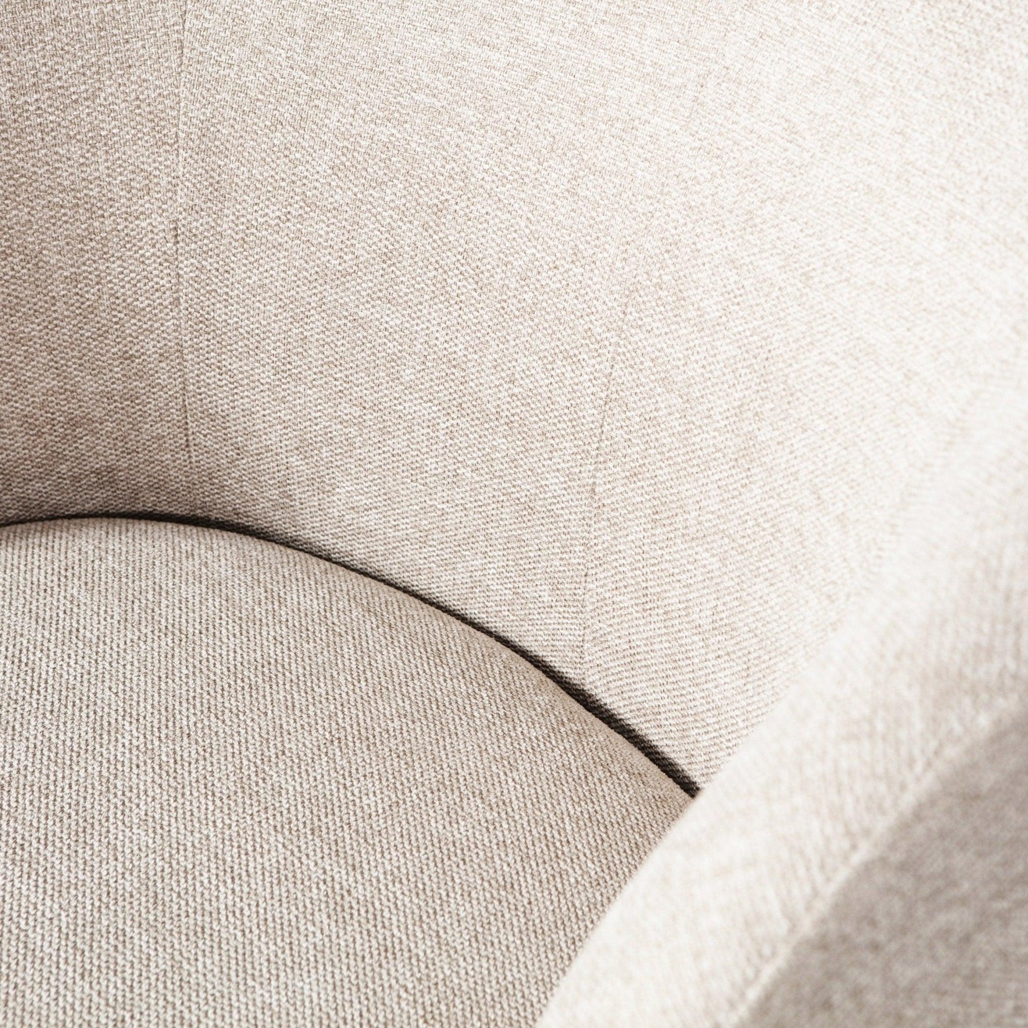 Fotel obrotowy SERRA kremowy Woood Exclusive Eye on Design