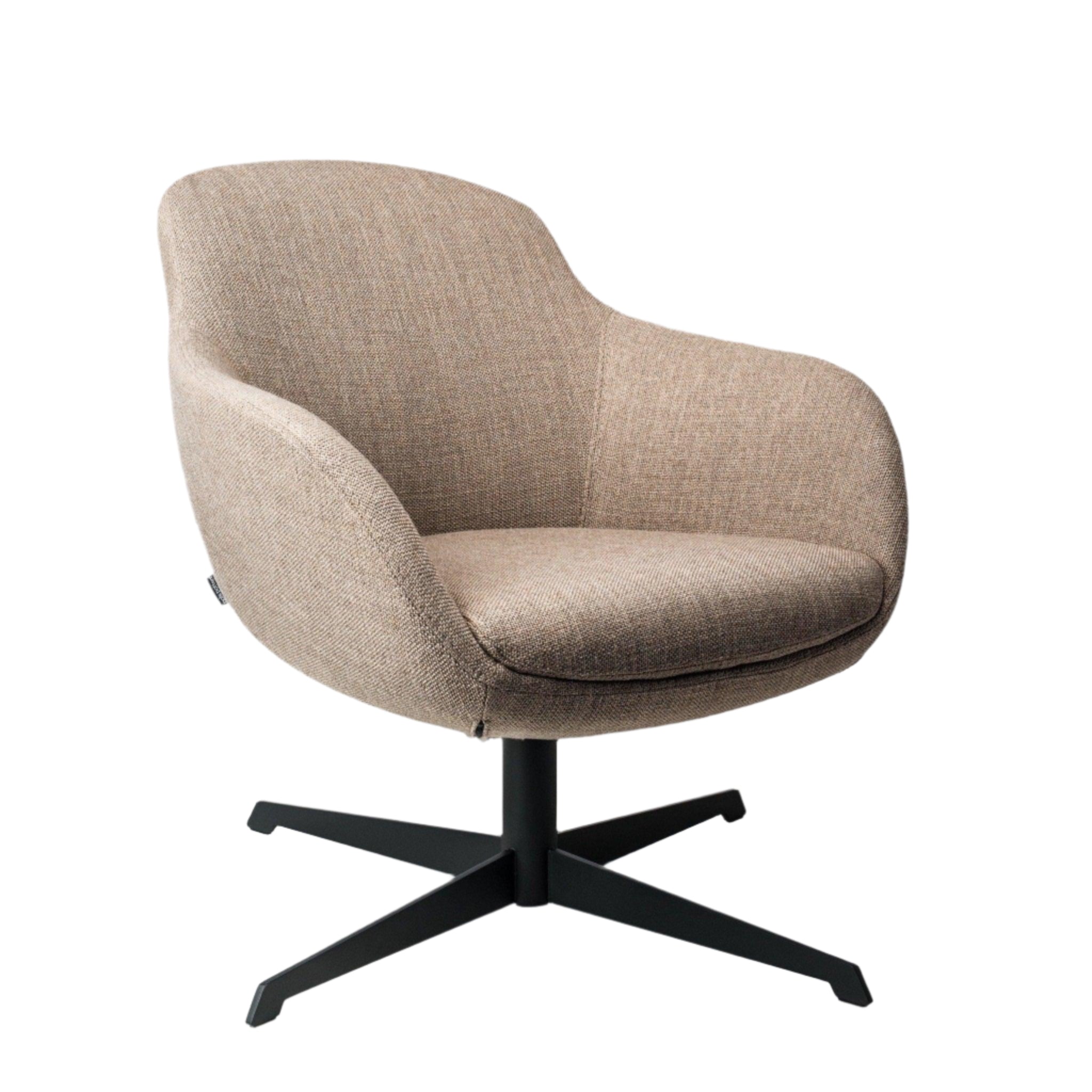 Fotel obrotowy SPOCK beżowy Pols Potten Eye on Design