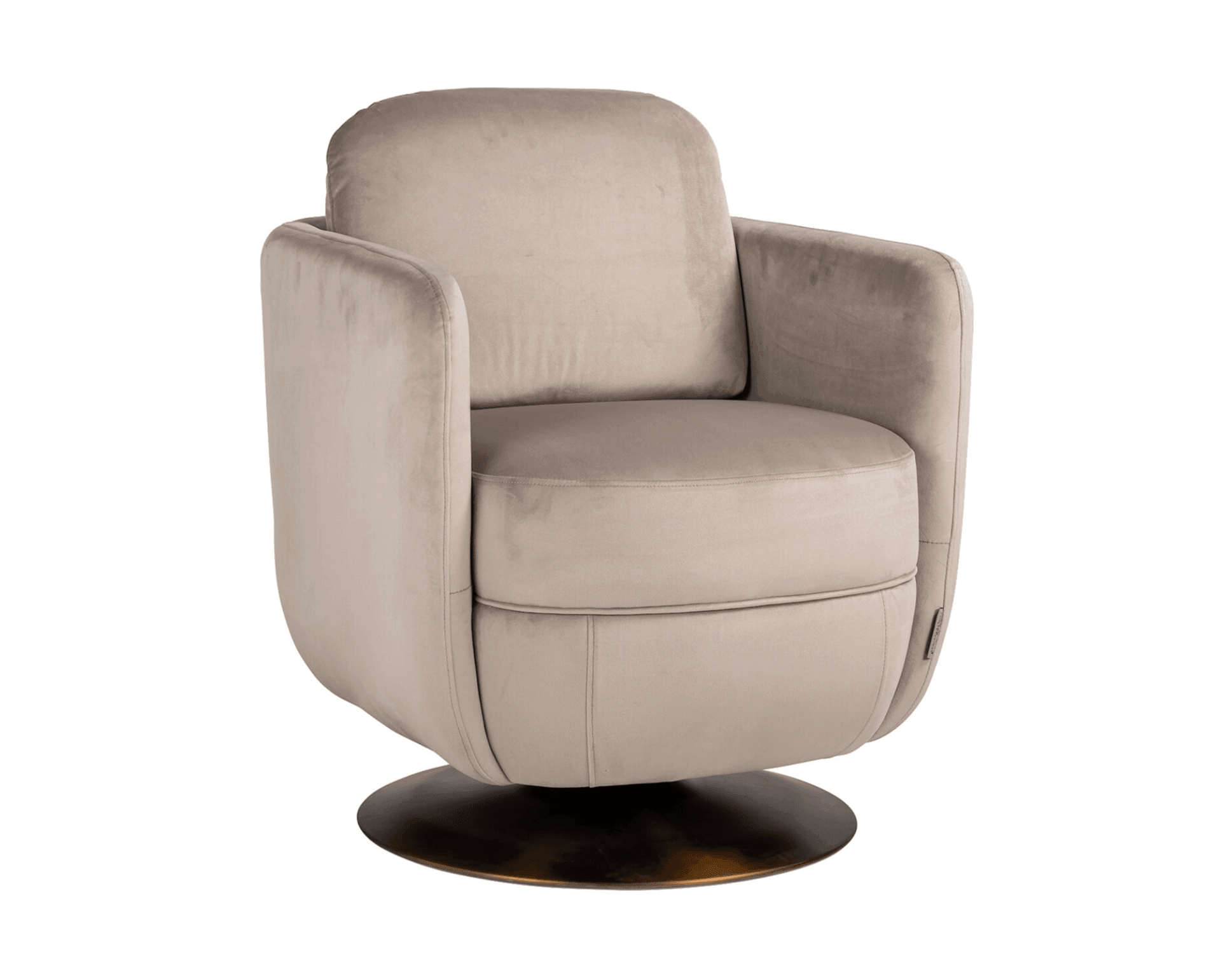 Fotel obrotowy TURNER beżowy Richmond Interiors Eye on Design