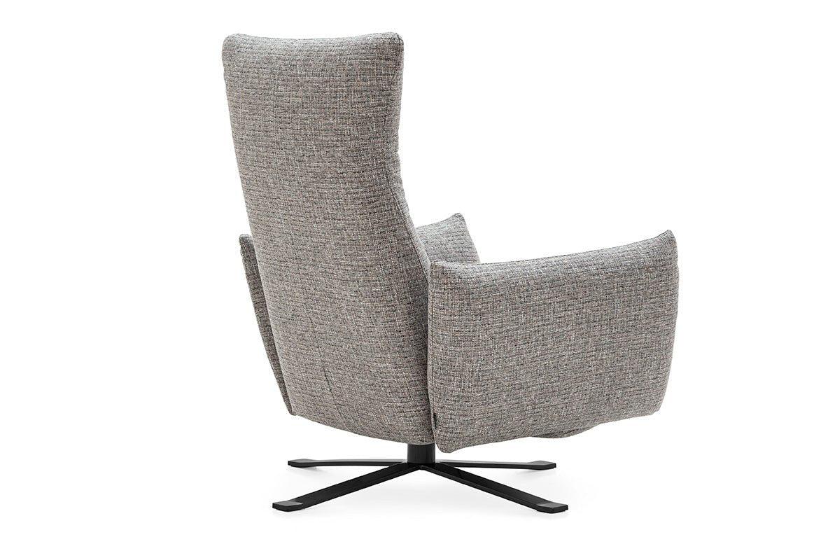 Fotel obrotowy wypoczynkowy POLSE tapicerowany Calligaris Eye on Design