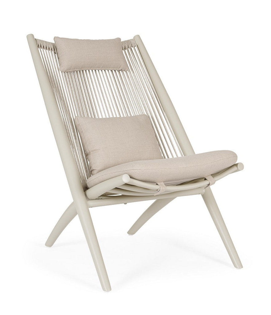 ALOHA outdoor armchair in beige