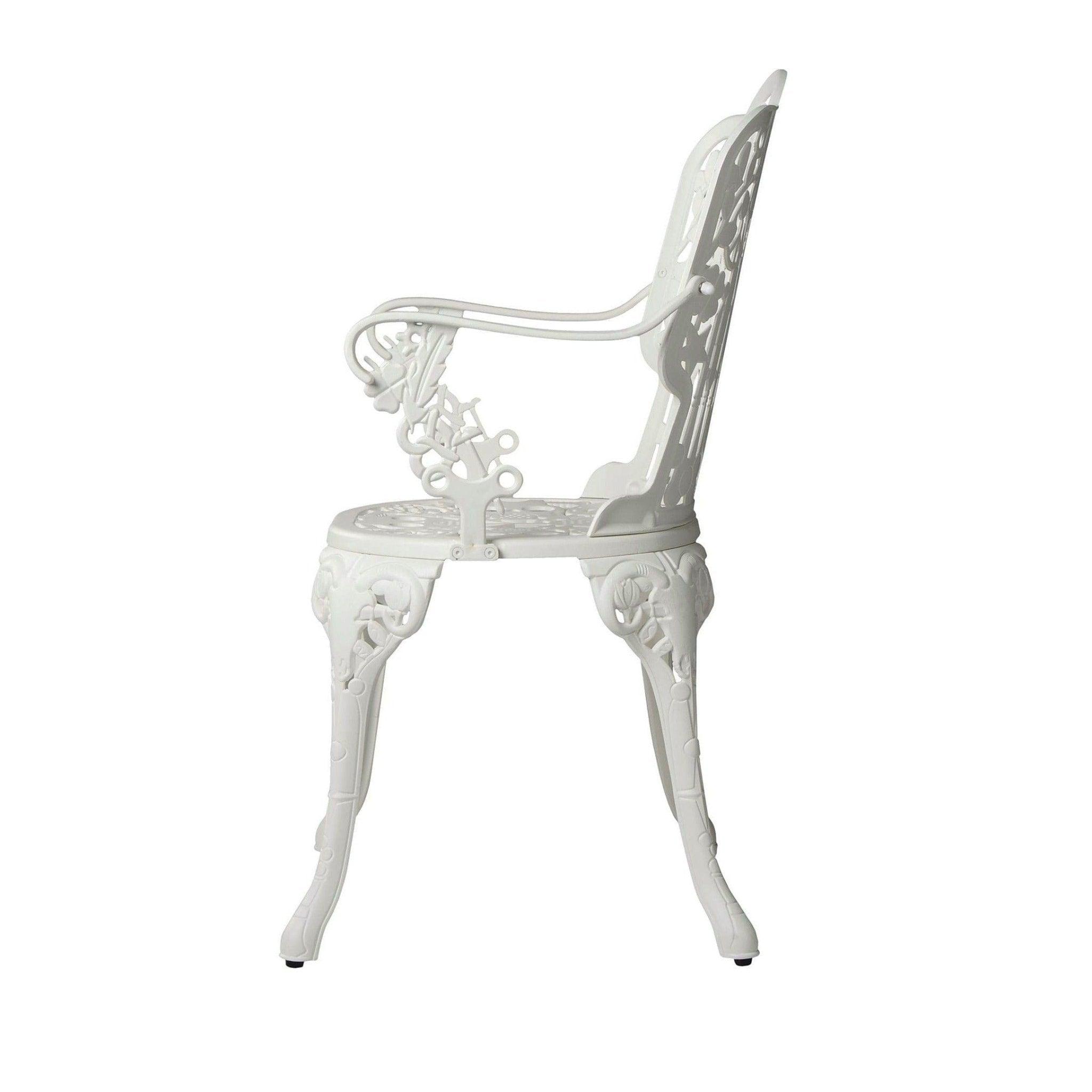 Fotel ogrodowy INDUSTRY biały Seletti Eye on Design