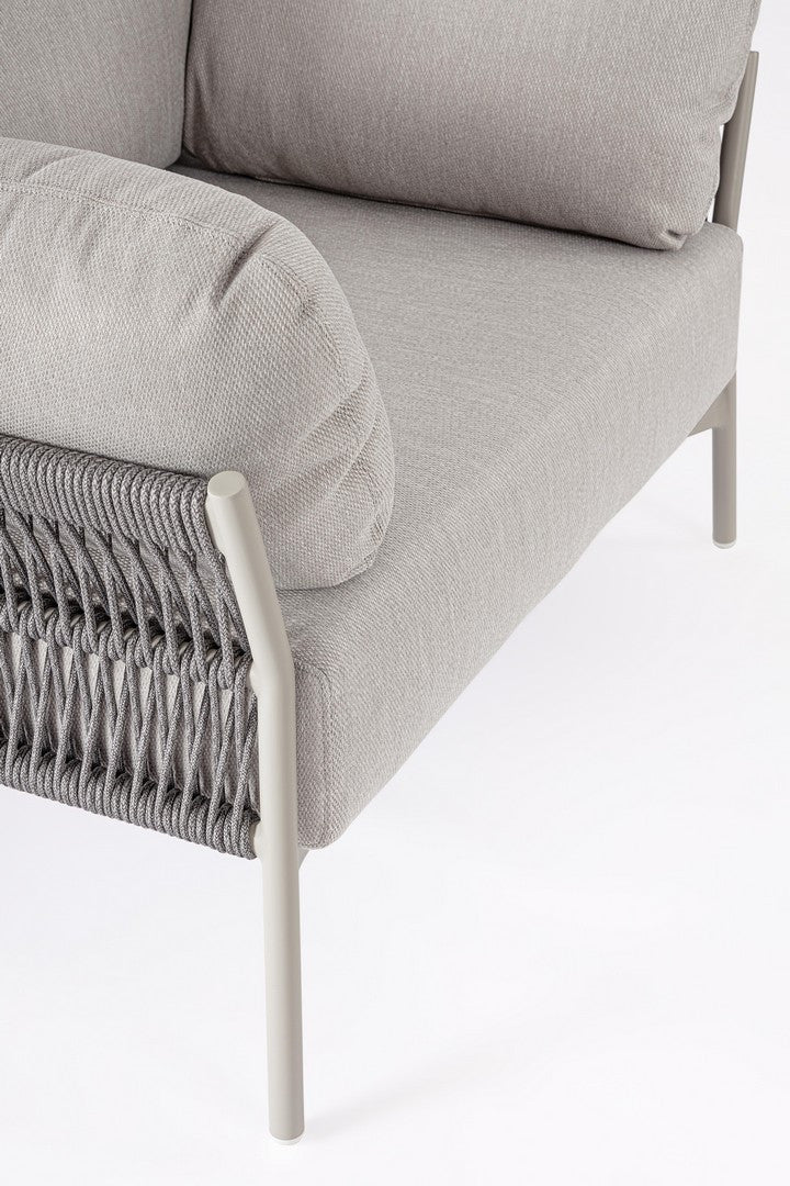 PARDIS Light Gray Outdoor Armchair