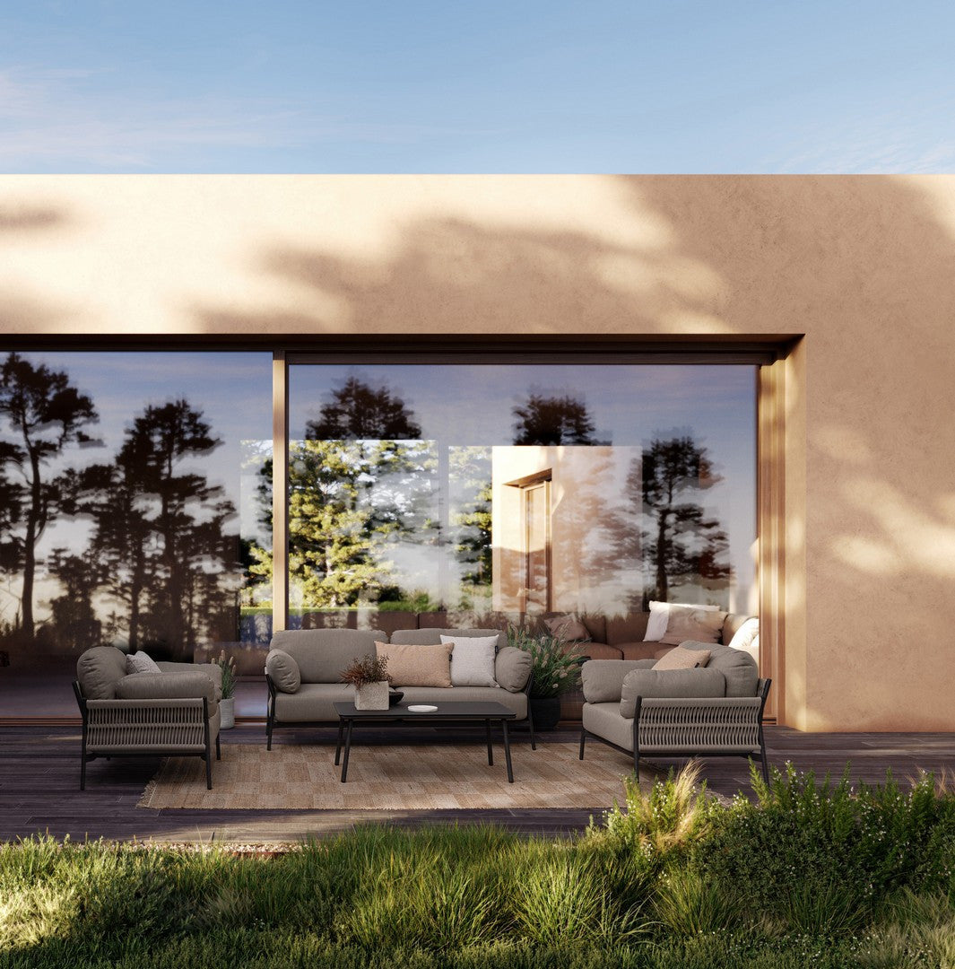 PARDIS Light Gray Outdoor Armchair