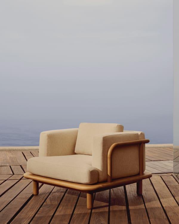 Fotel ogrodowy TURQUETA drewno tekowe La Forma Eye on Design