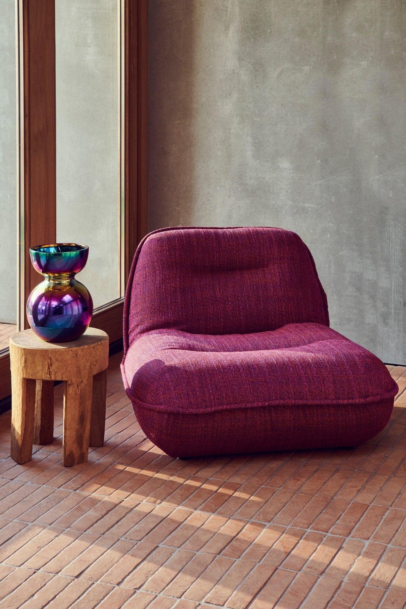 Fotel PUFF burgundowy Pols Potten Eye on Design