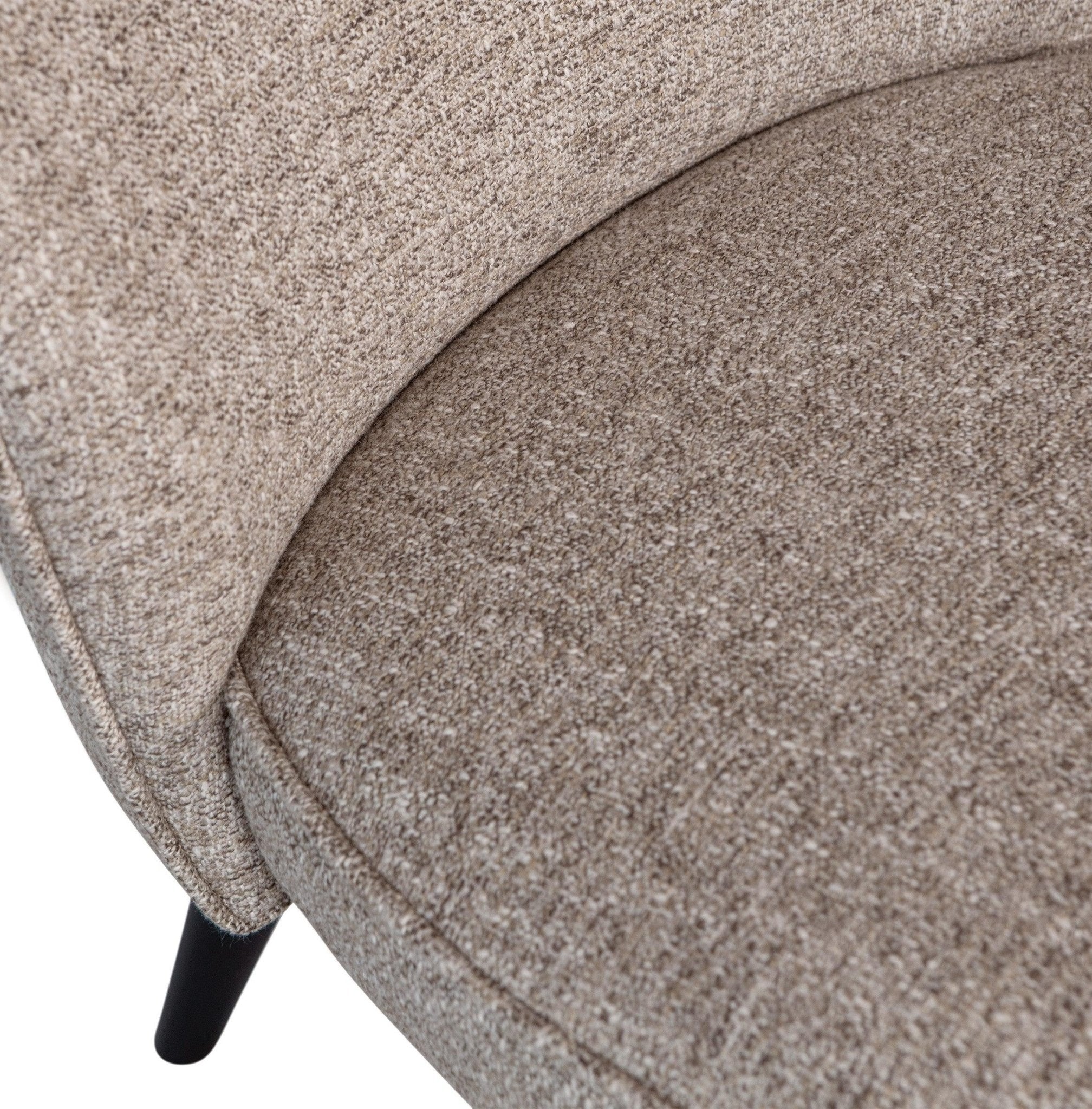 Fotel SARA beżowy melanż Woood Eye on Design