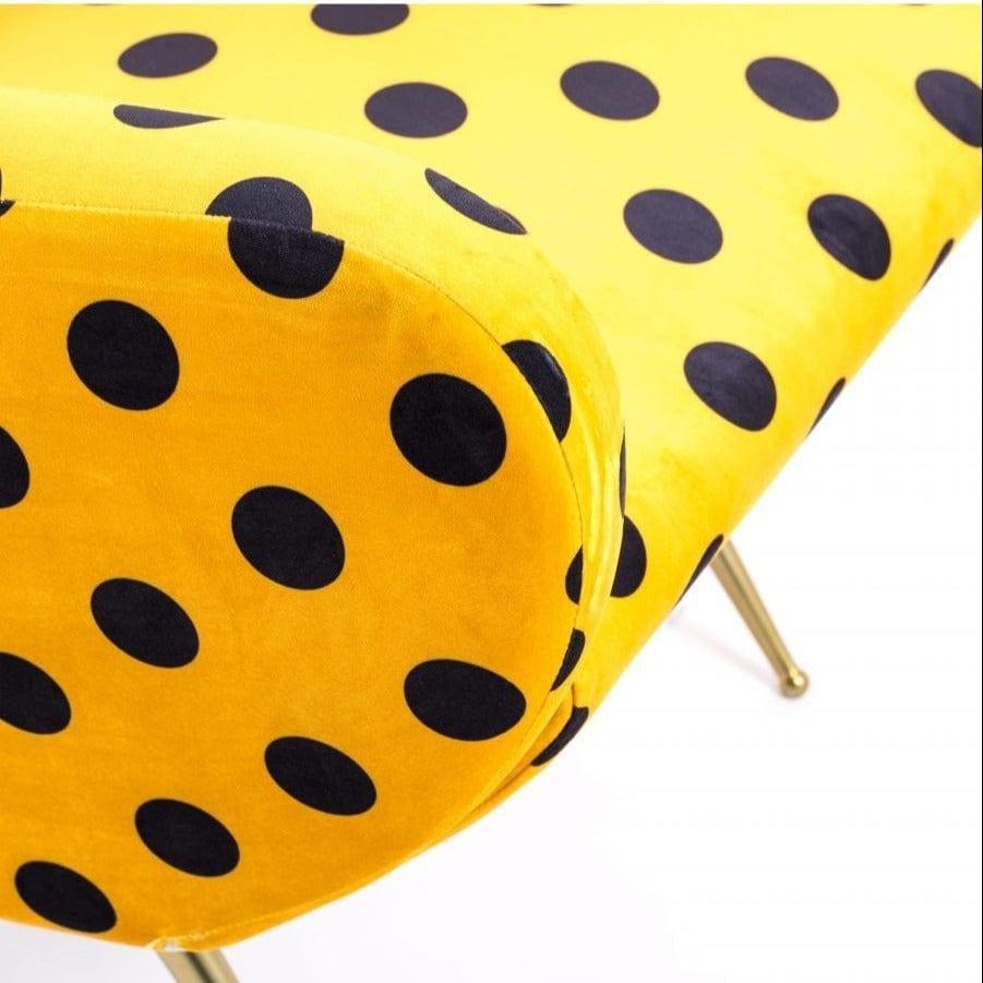 Fotel SHIT żółty Seletti Eye on Design