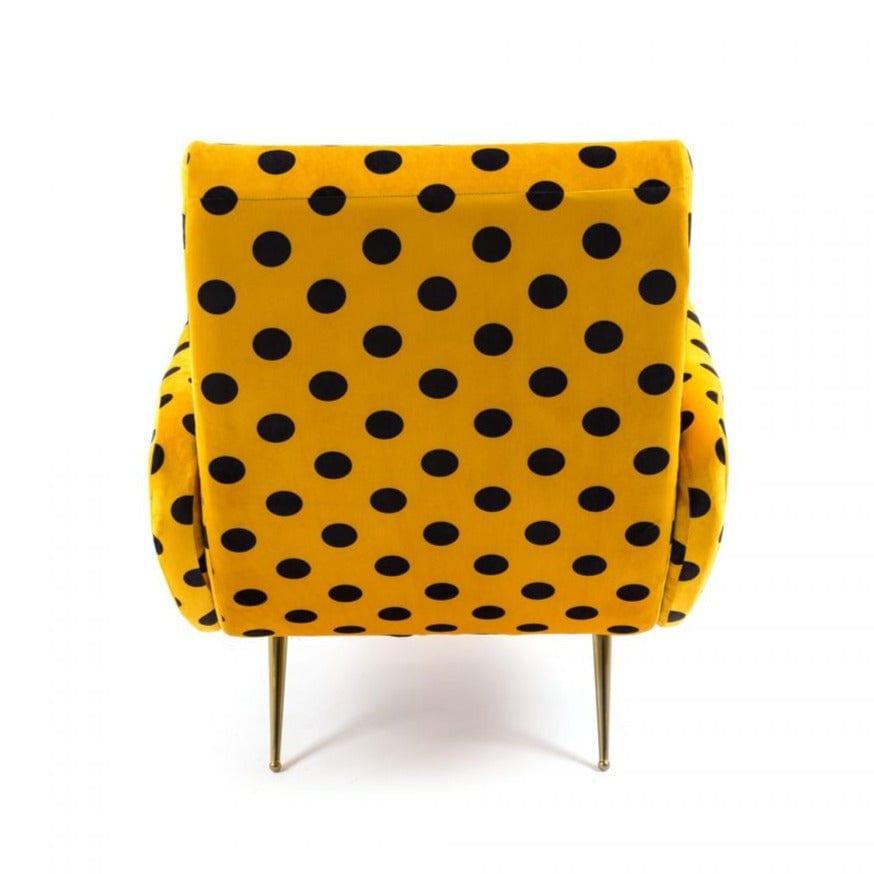 Fotel SHIT żółty Seletti Eye on Design