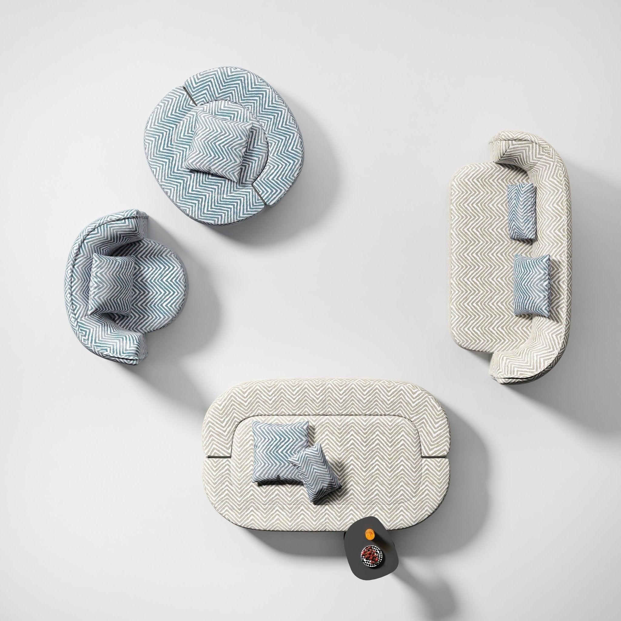 Fotel SOFT ISLAND kremowy Liu Jo Living Eye on Design