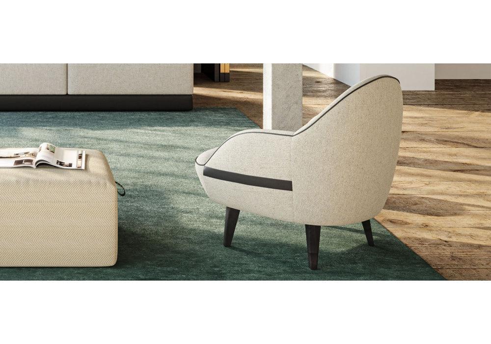 Fotel SOFT&PLUMP kremowy Liu Jo Living Eye on Design