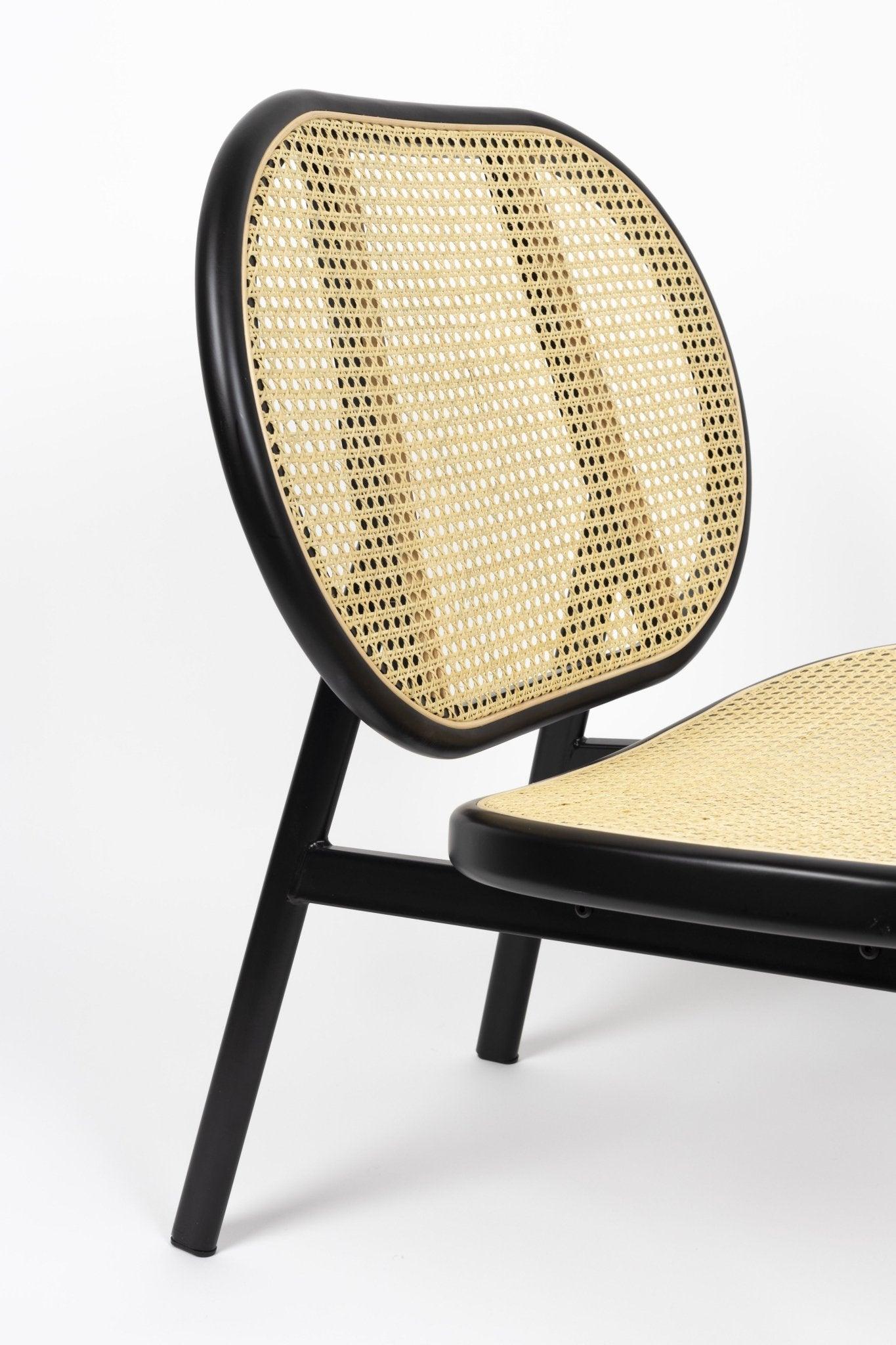 Fotel SPIKE plecionka Zuiver Eye on Design