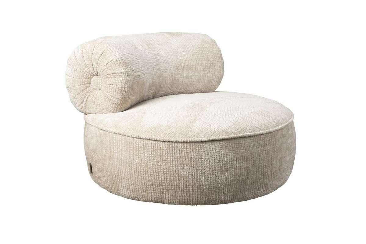 Fotel TILBURY beżowy Dutchbone Eye on Design