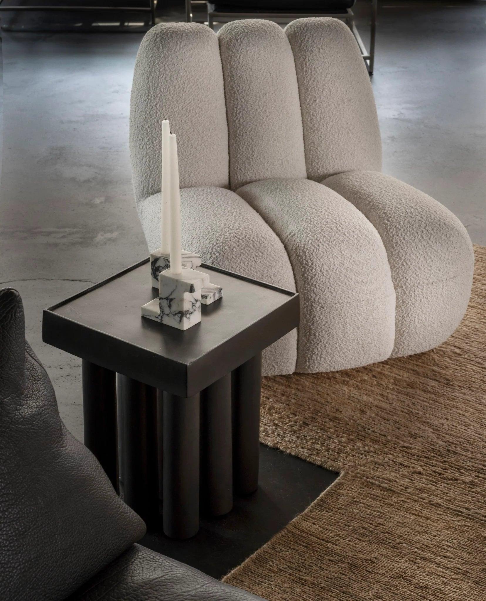 Fotel TOE boucle jasnobeżowy 101 Copenhagen Eye on Design