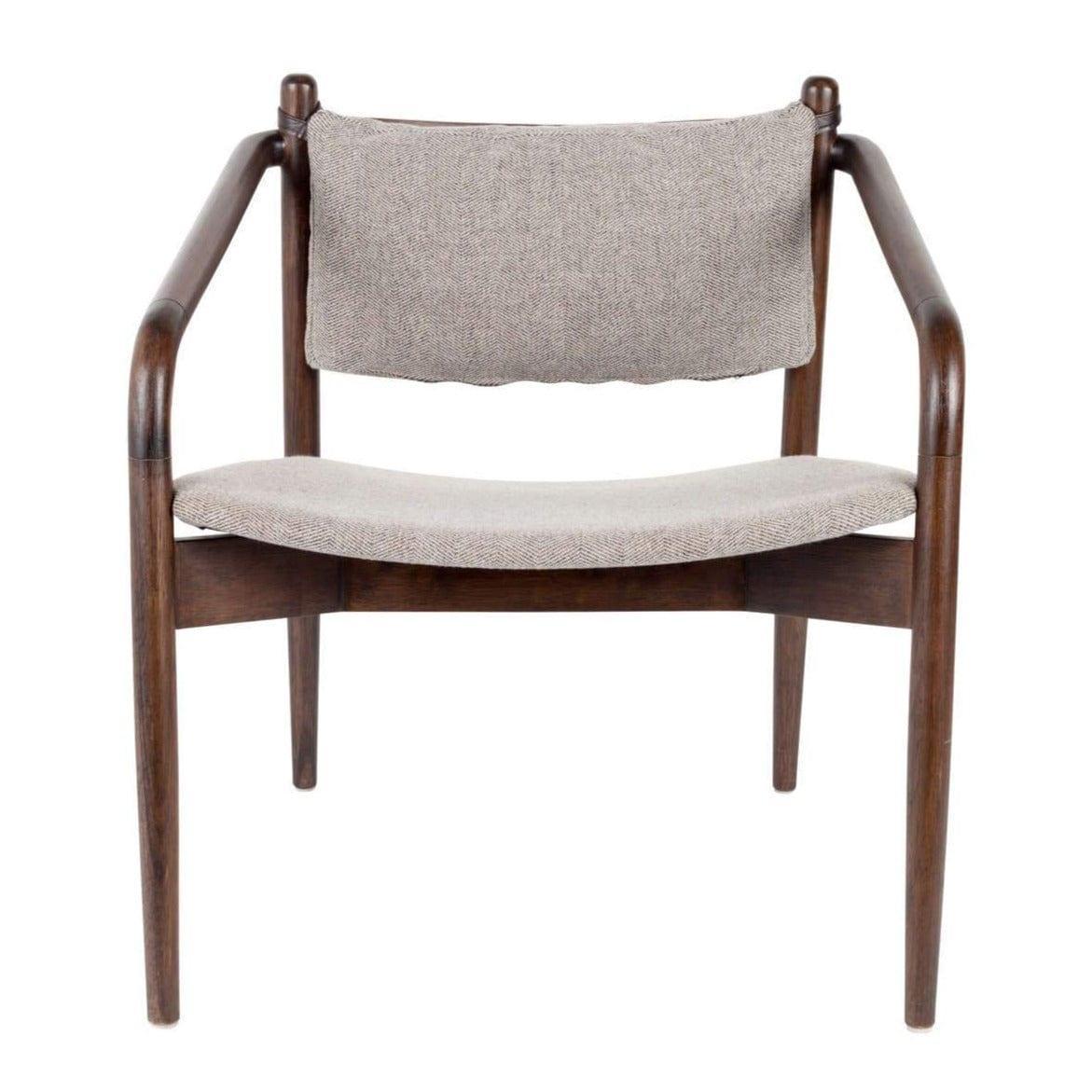 Fotel TORRANCE beżowy Dutchbone Eye on Design