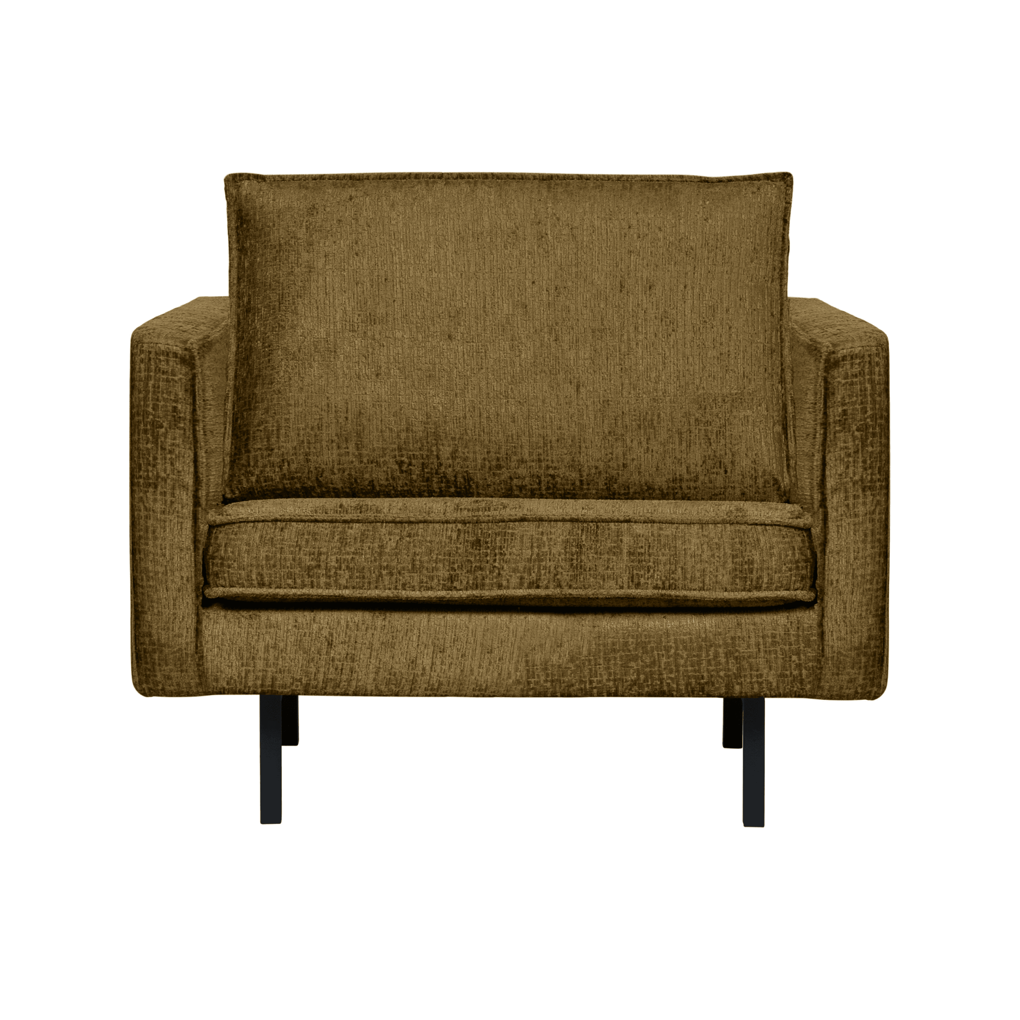 Fotel welurowy RODEO brązowy Be Pure Eye on Design