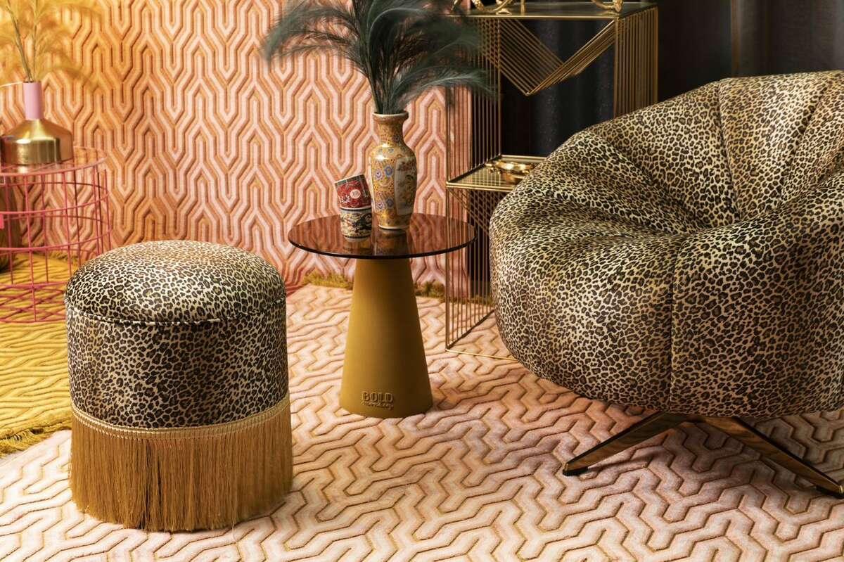 Fotel WHERE THE SUN DOESN'T SHINE panterka Bold Monkey Eye on Design