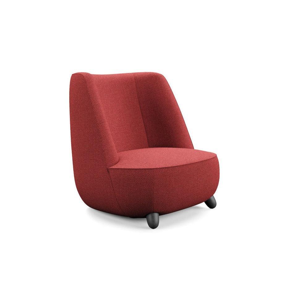 Fotel wysoki GRADISCA czerwony Liu Jo Living Eye on Design