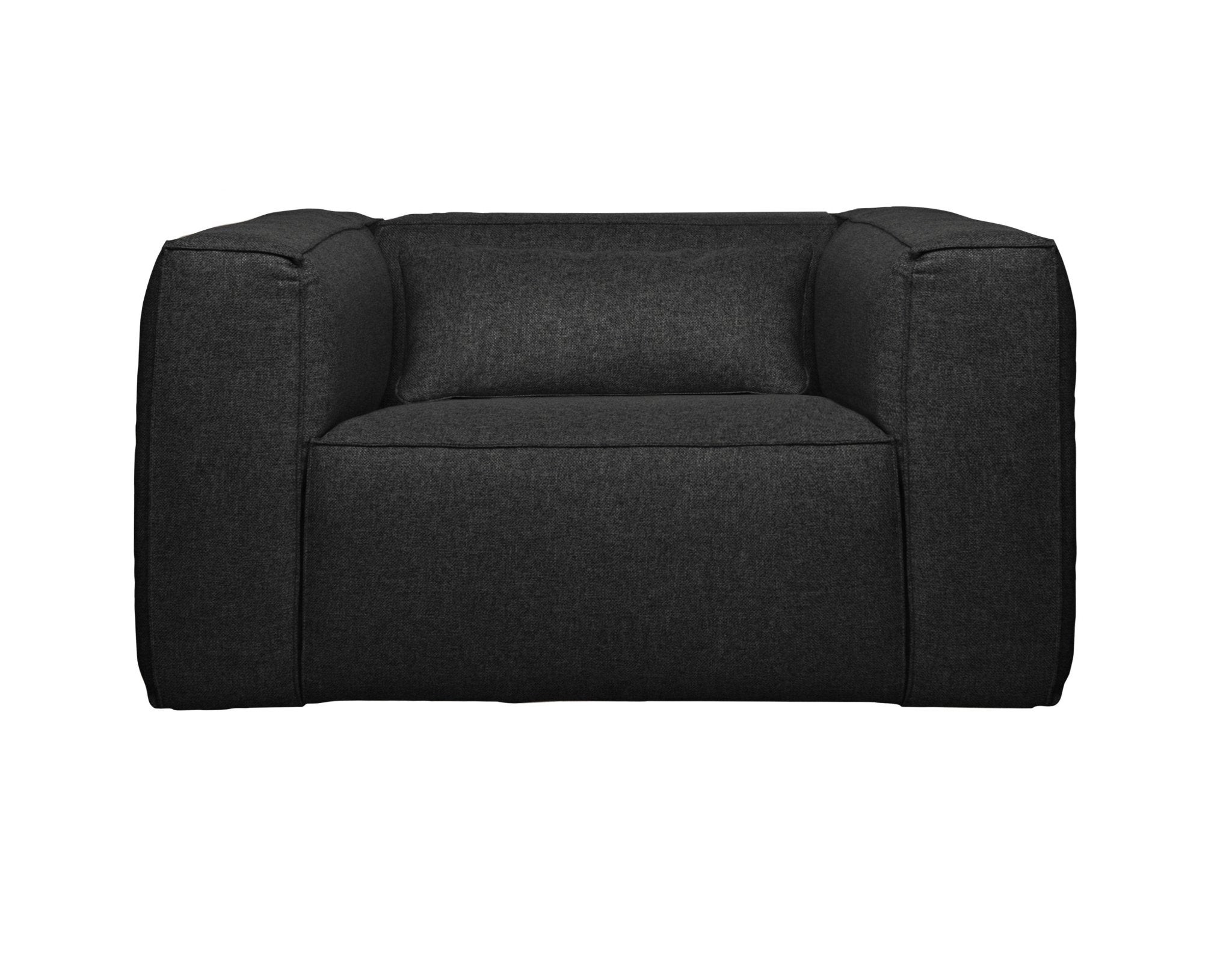 Fotel z poduszką BEAN ciemnoszary Woood Exclusive Eye on Design