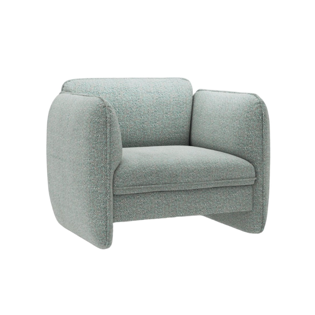 Fotel GEORGIA jasnoniebieski szenil