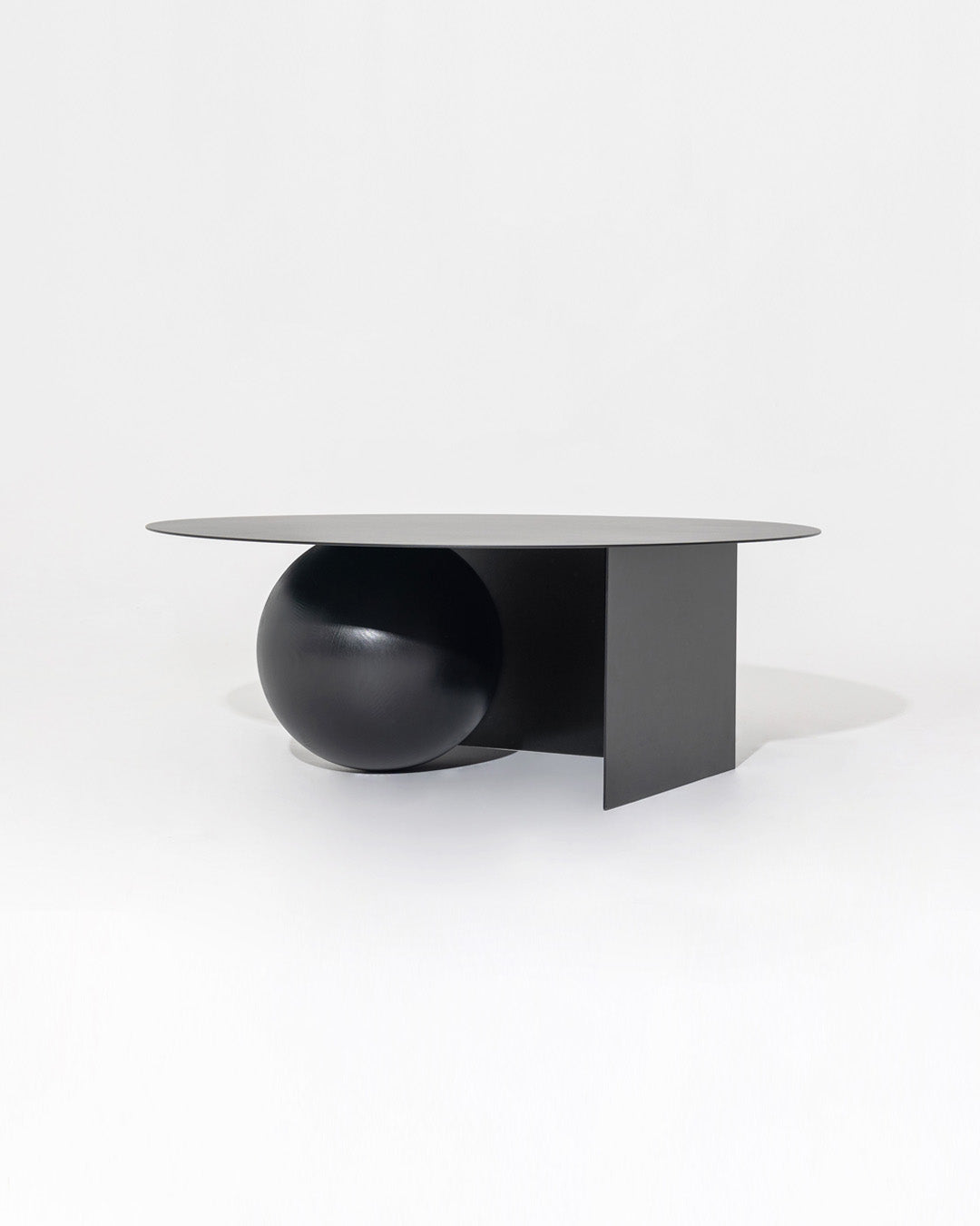 FUKU Coffee Table in Steel and Wood