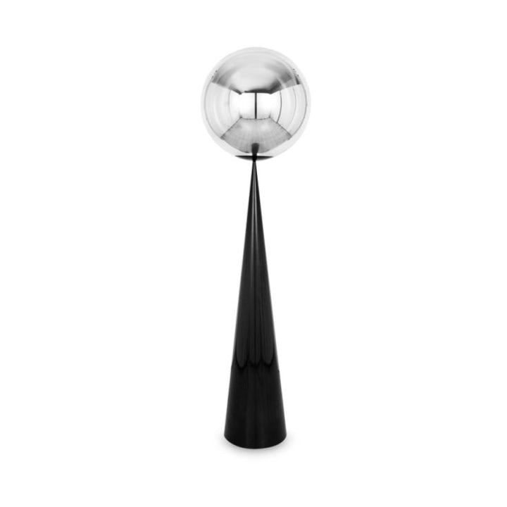 Globe Fat Silver floor lamp