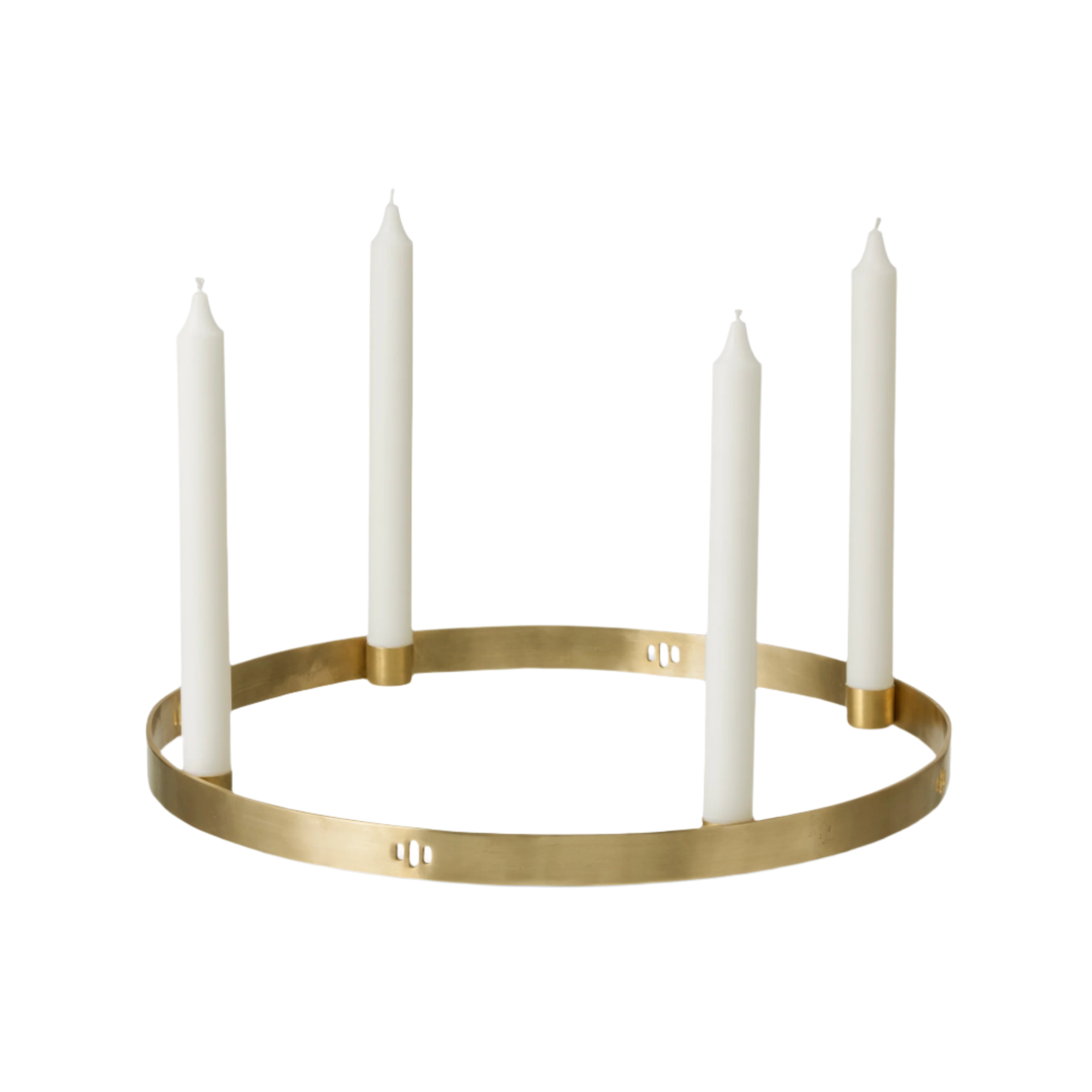 CIRCLE Messing Kerzenständer
