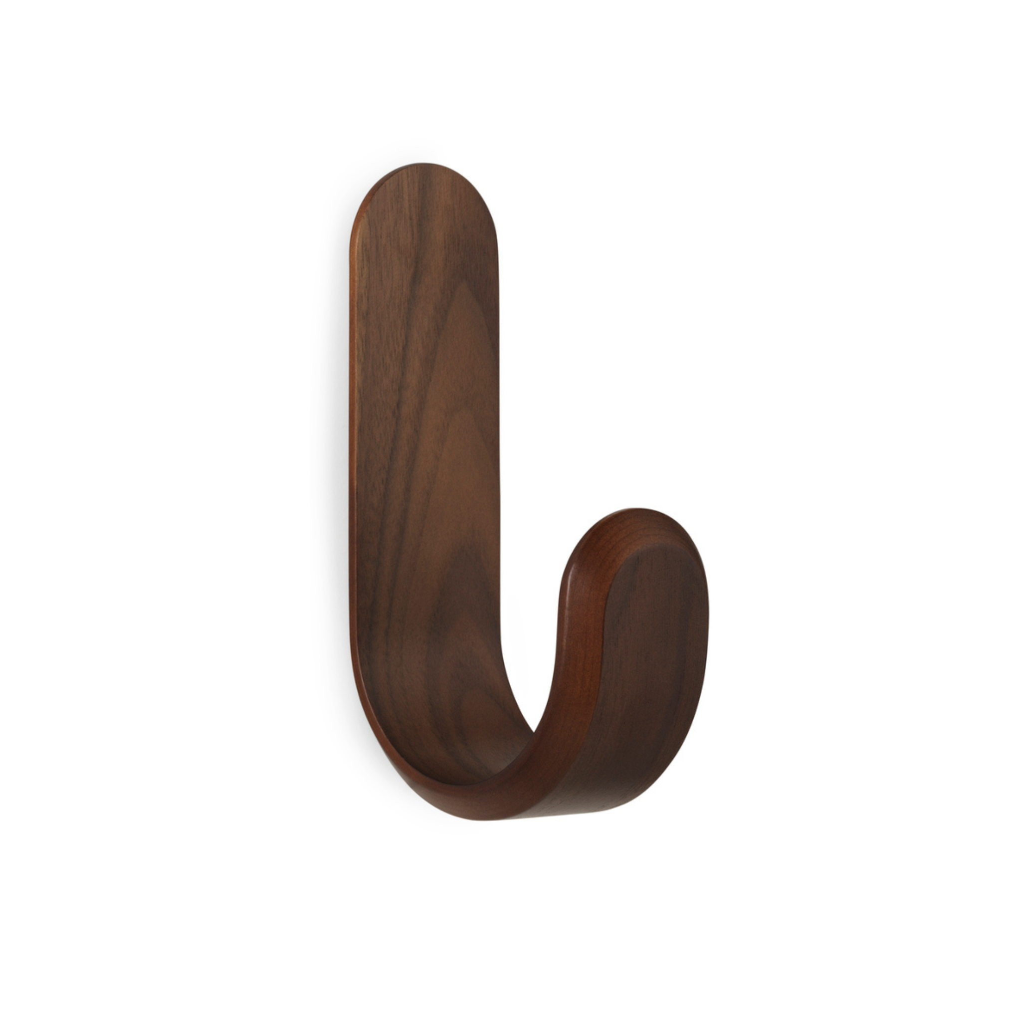 Kleiderständer CURVE Nussbaumholz