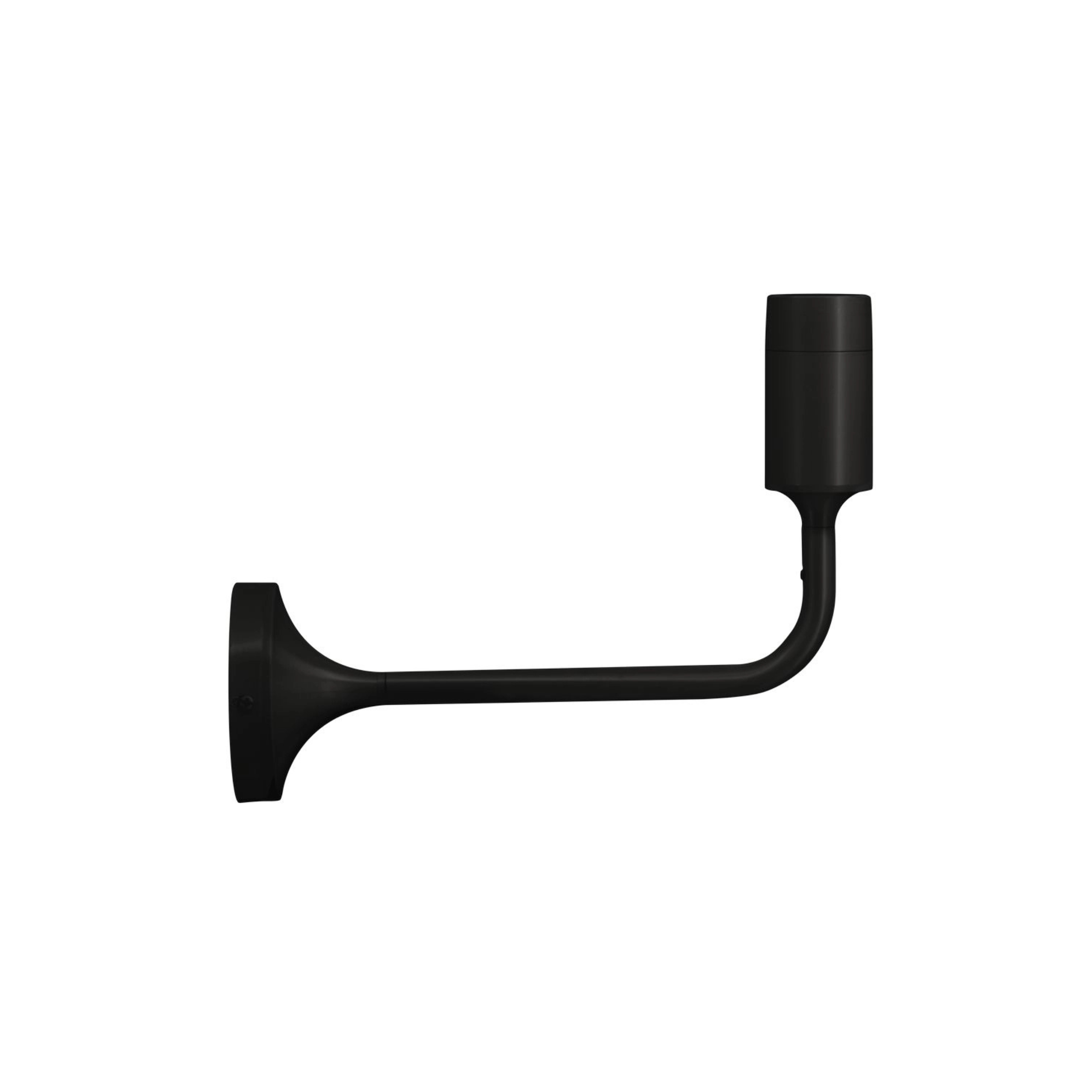 SANTÉ black wall lamp base
