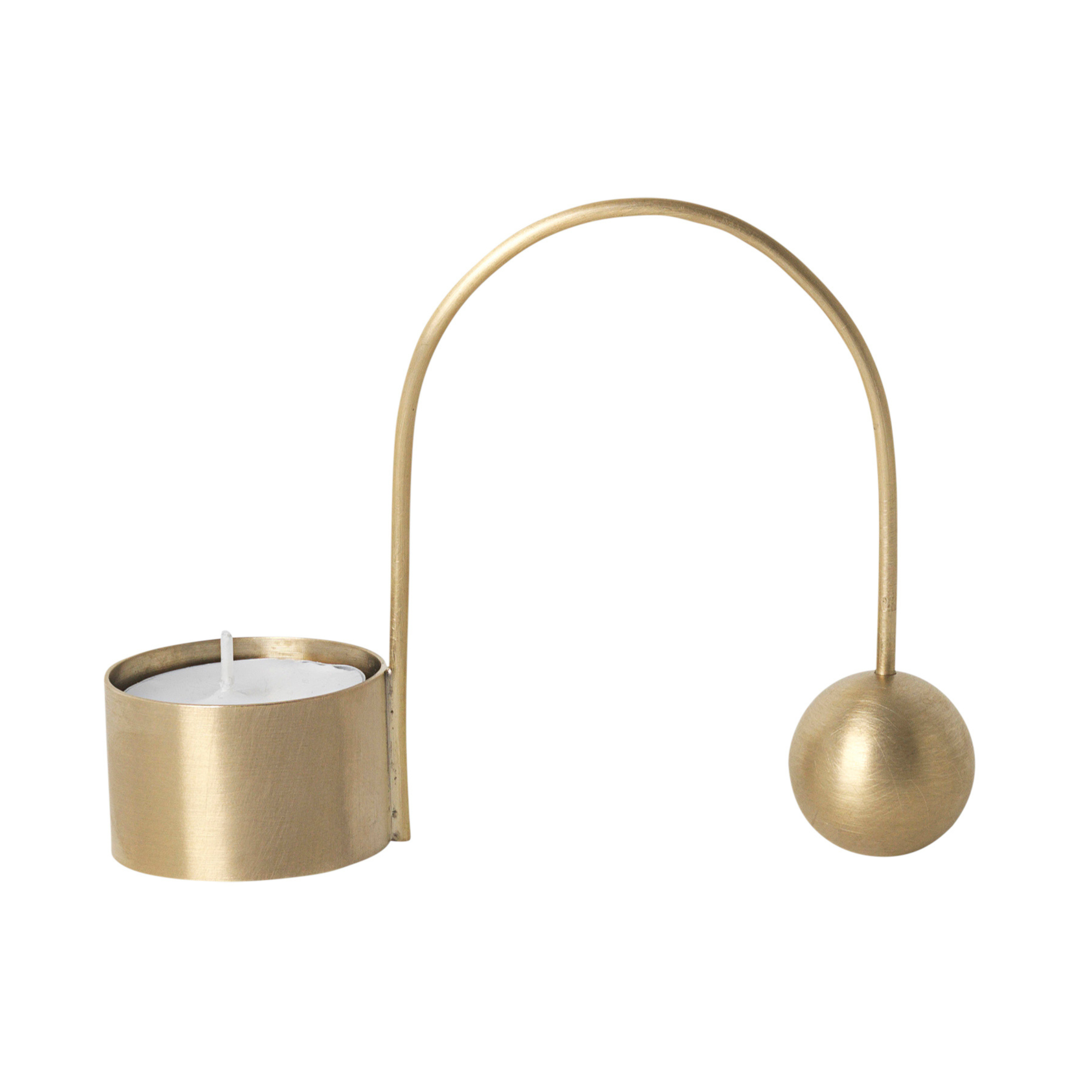 BALANCE TEALIGHT Candle Holder Gold