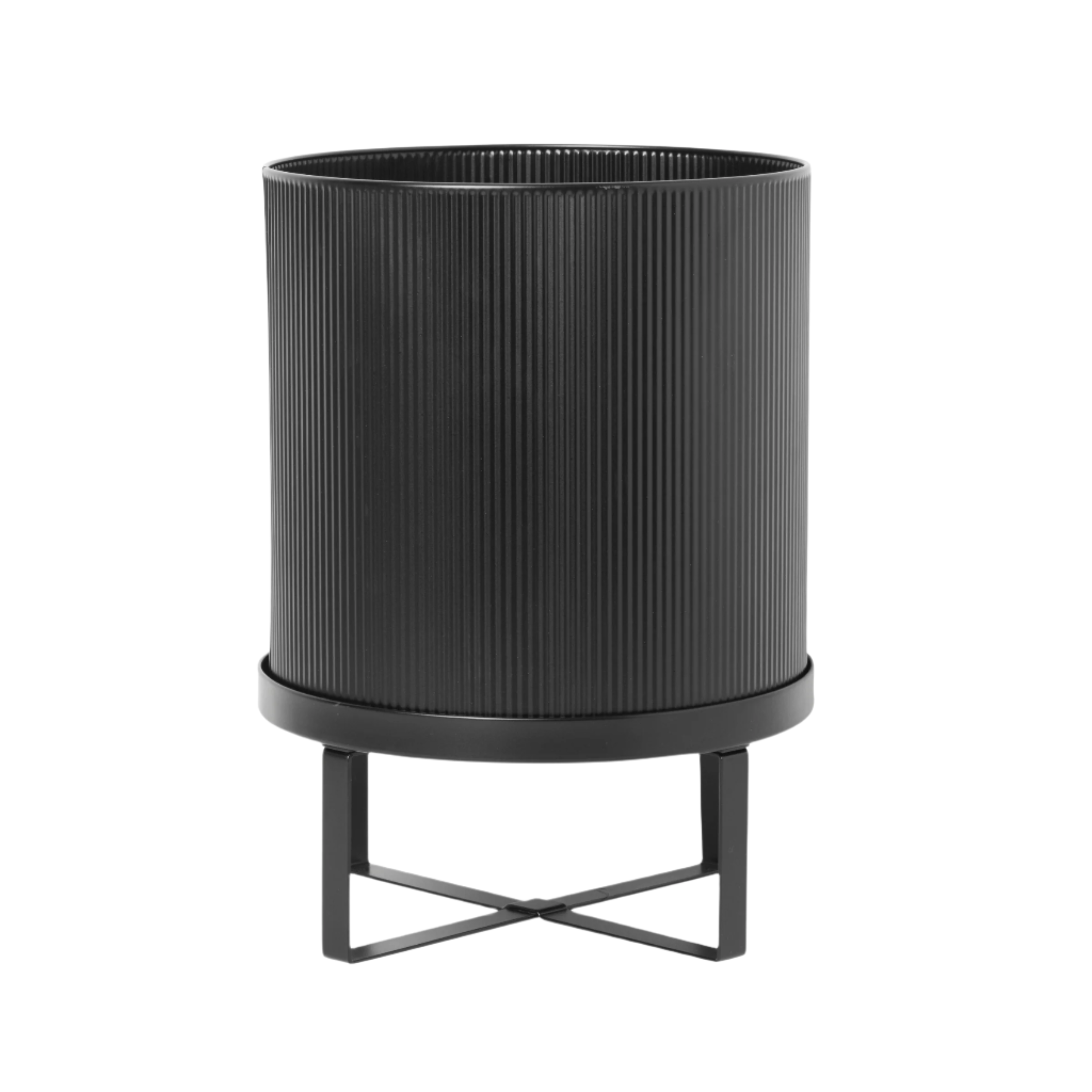 BAU Blumentopf schwarz