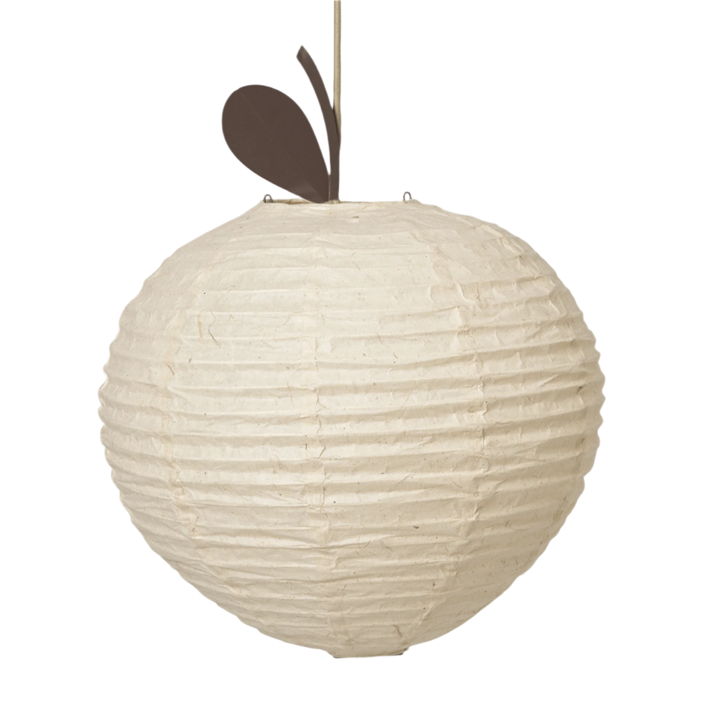 APPLE Lampe cremeweiß