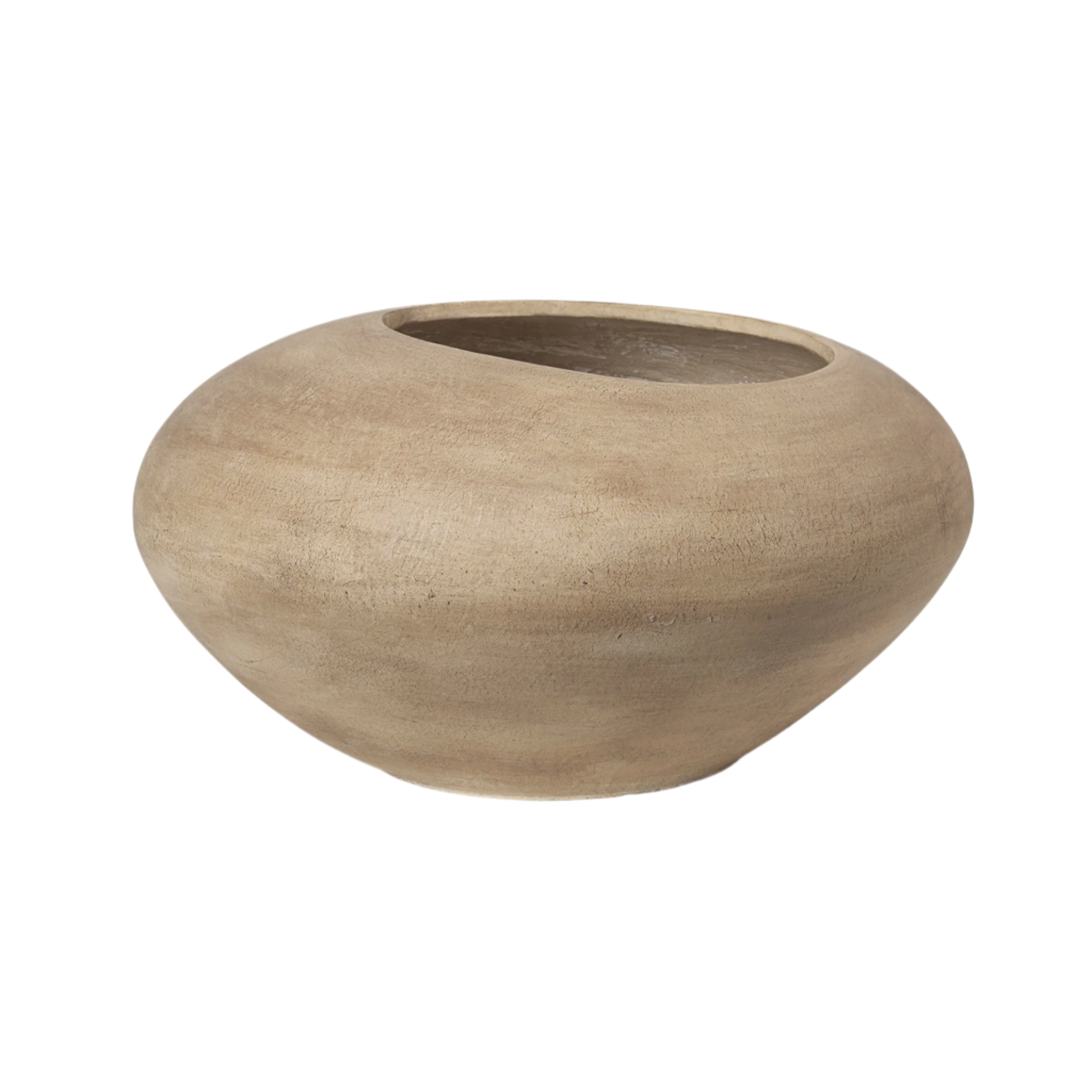DODU planter brown cement