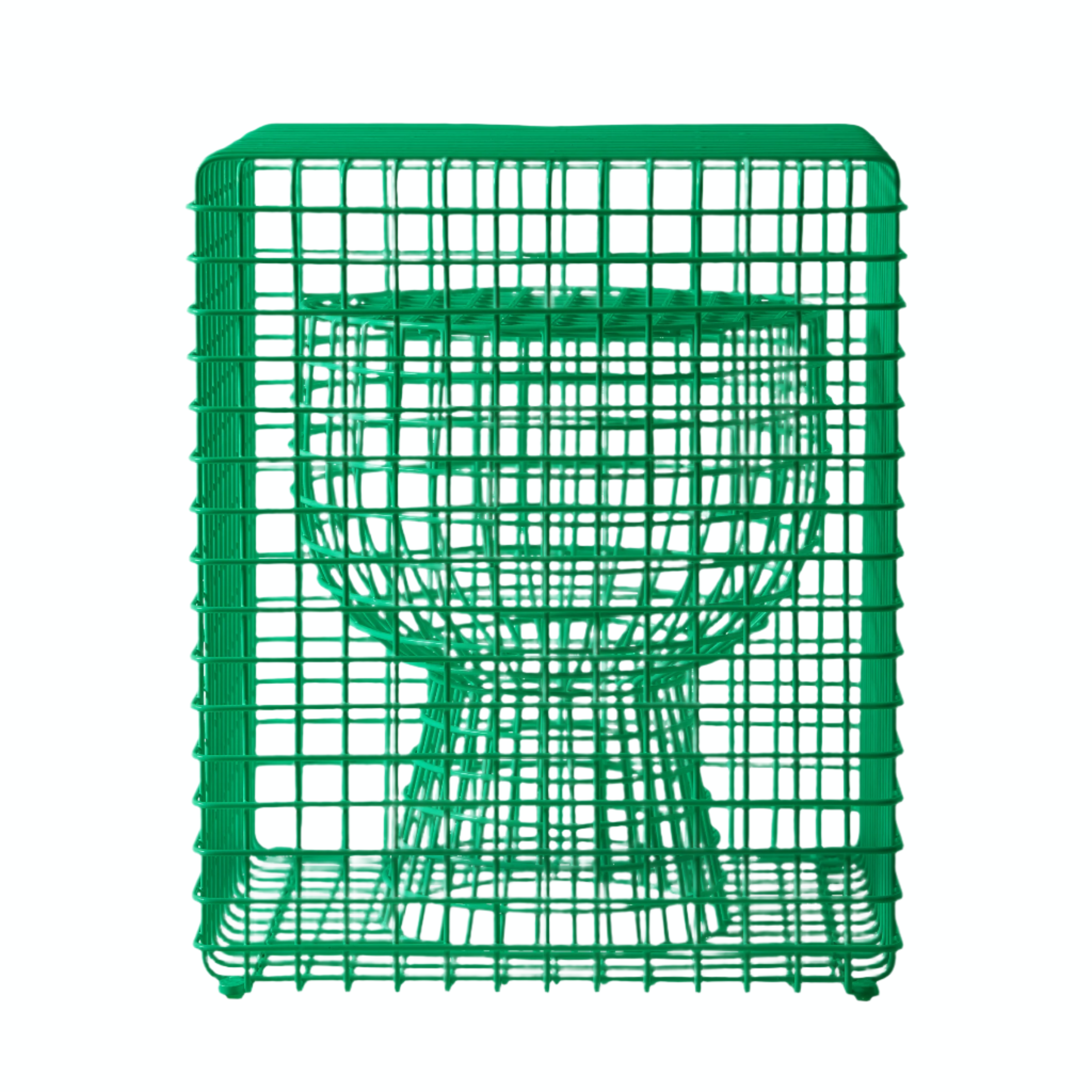 TIP TAP WIRE decorative stool in light green