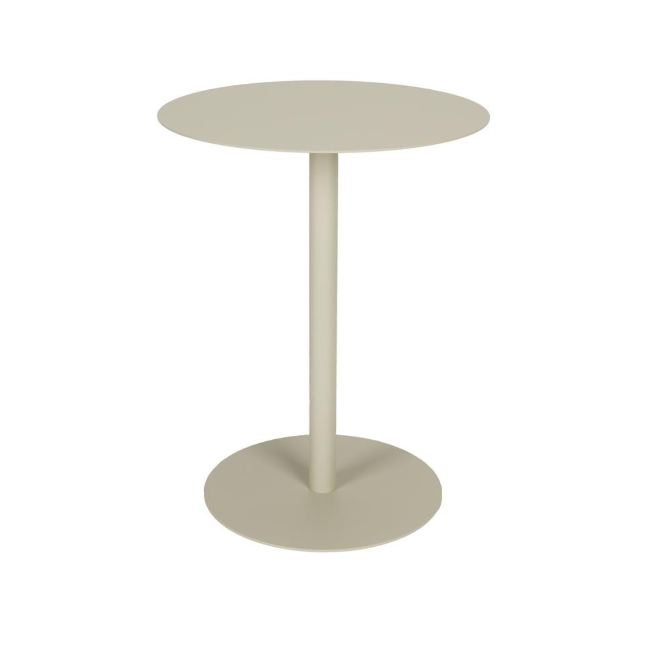 SNOW beige side table