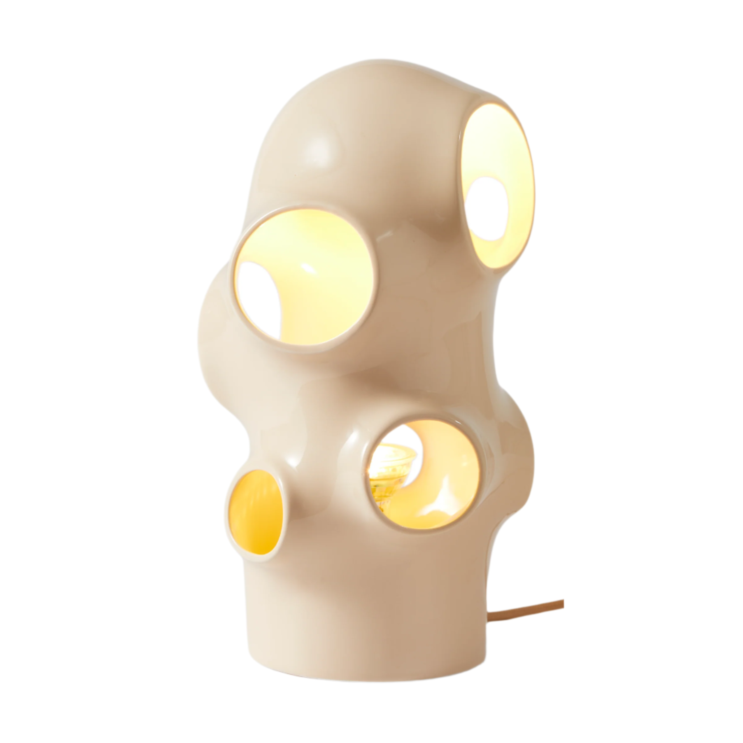 BULLE Tischleuchte beige