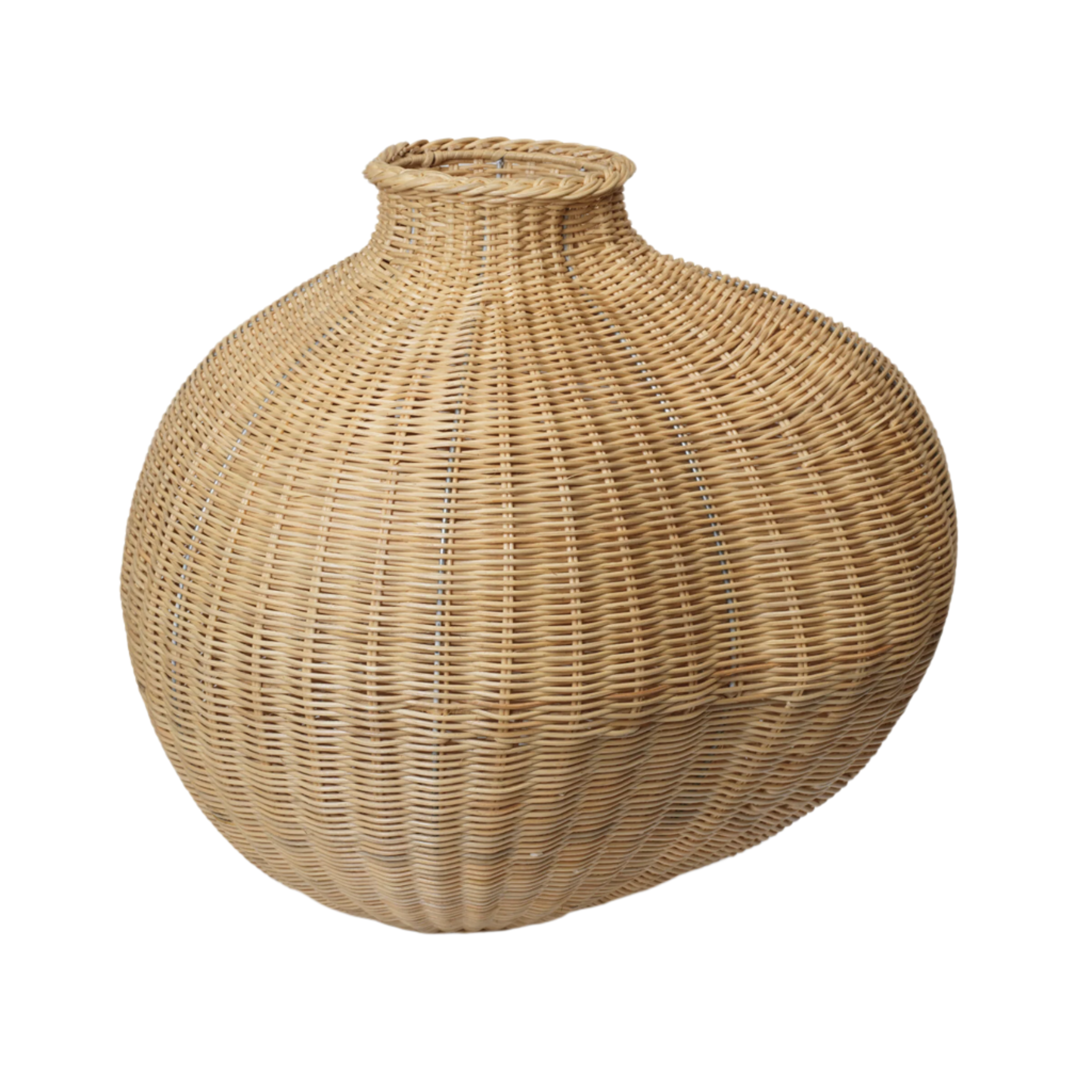 BOLA Vase geflochtenes Rattan