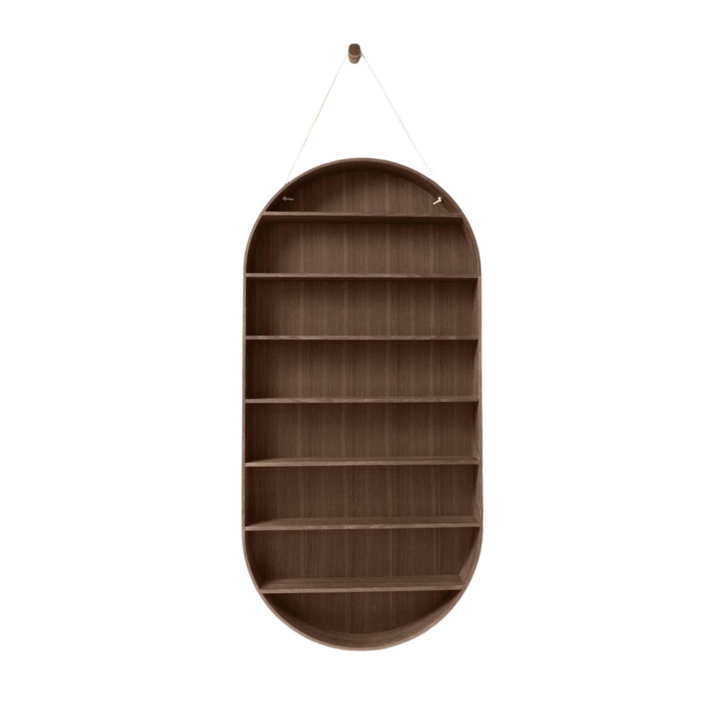 Hängeregal OVAL DORM Räuchereiche