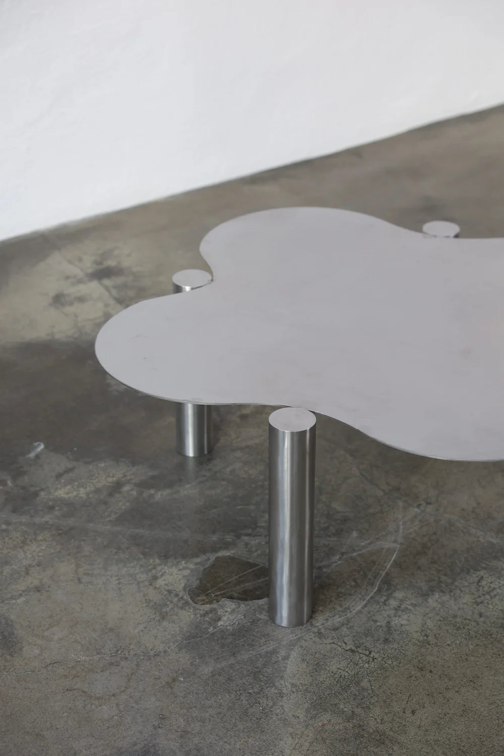 FLOS steel coffee table