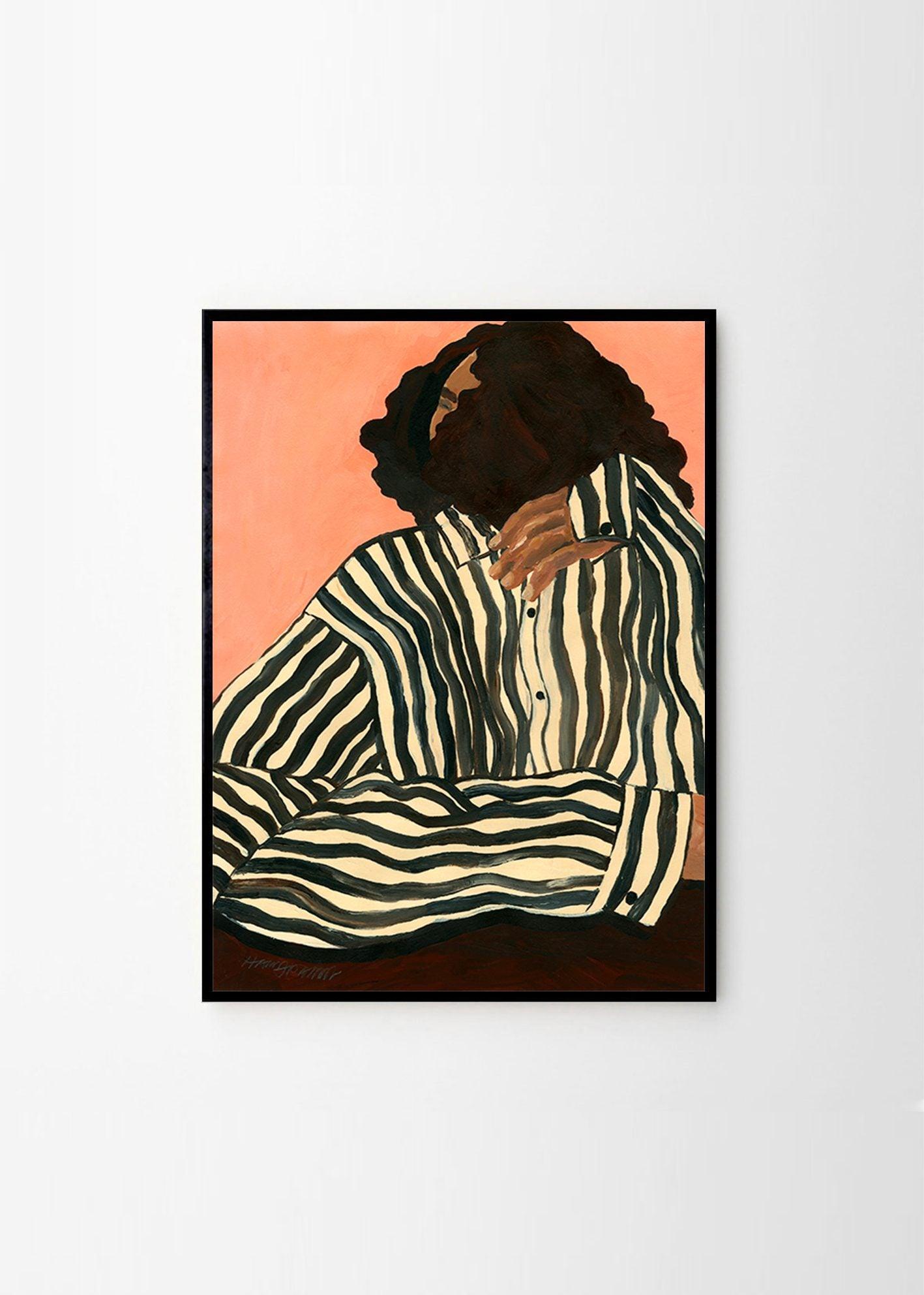 Grafika artystyczna SERENE STRIPES The Poster Club Eye on Design