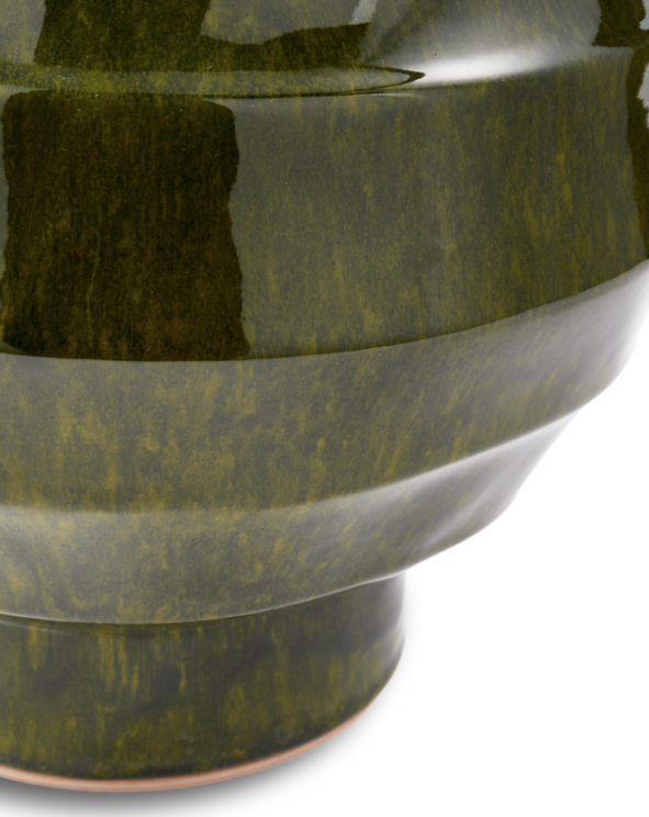 SUMO PLANT POT Vase dunkelgrün