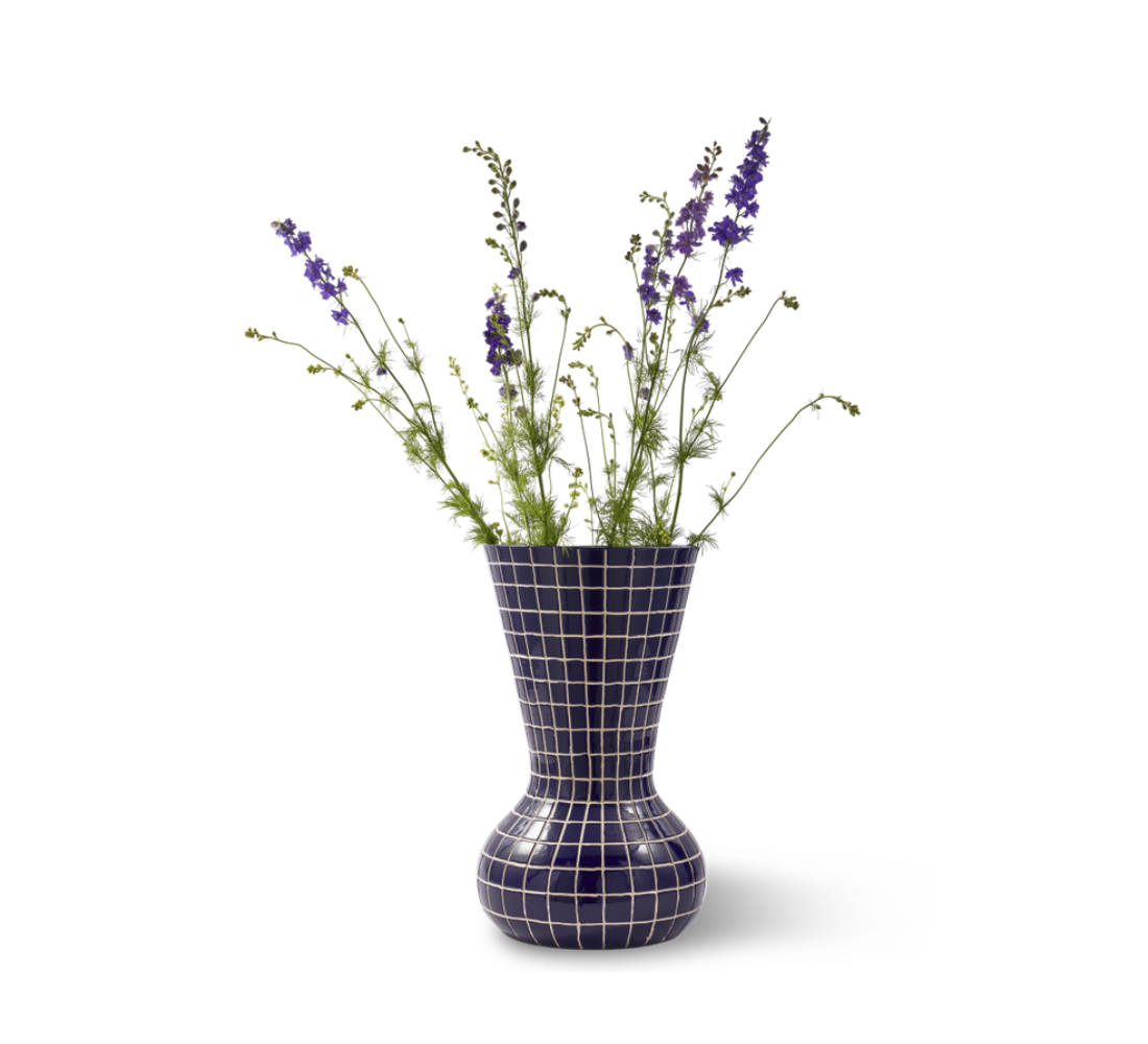 HAMAM dark blue vase